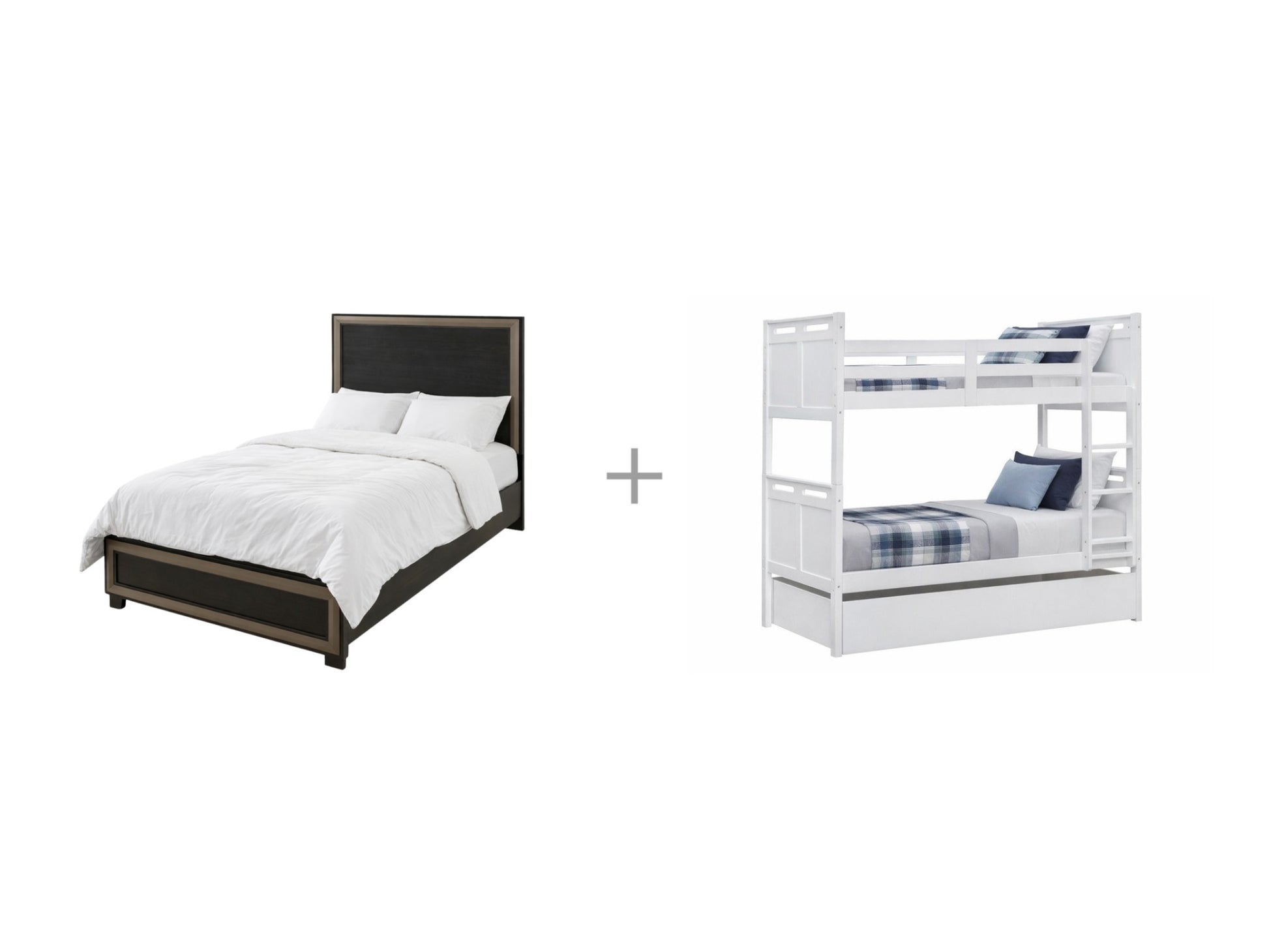 Sunset Bed + Treeline Bunk Bed bundle