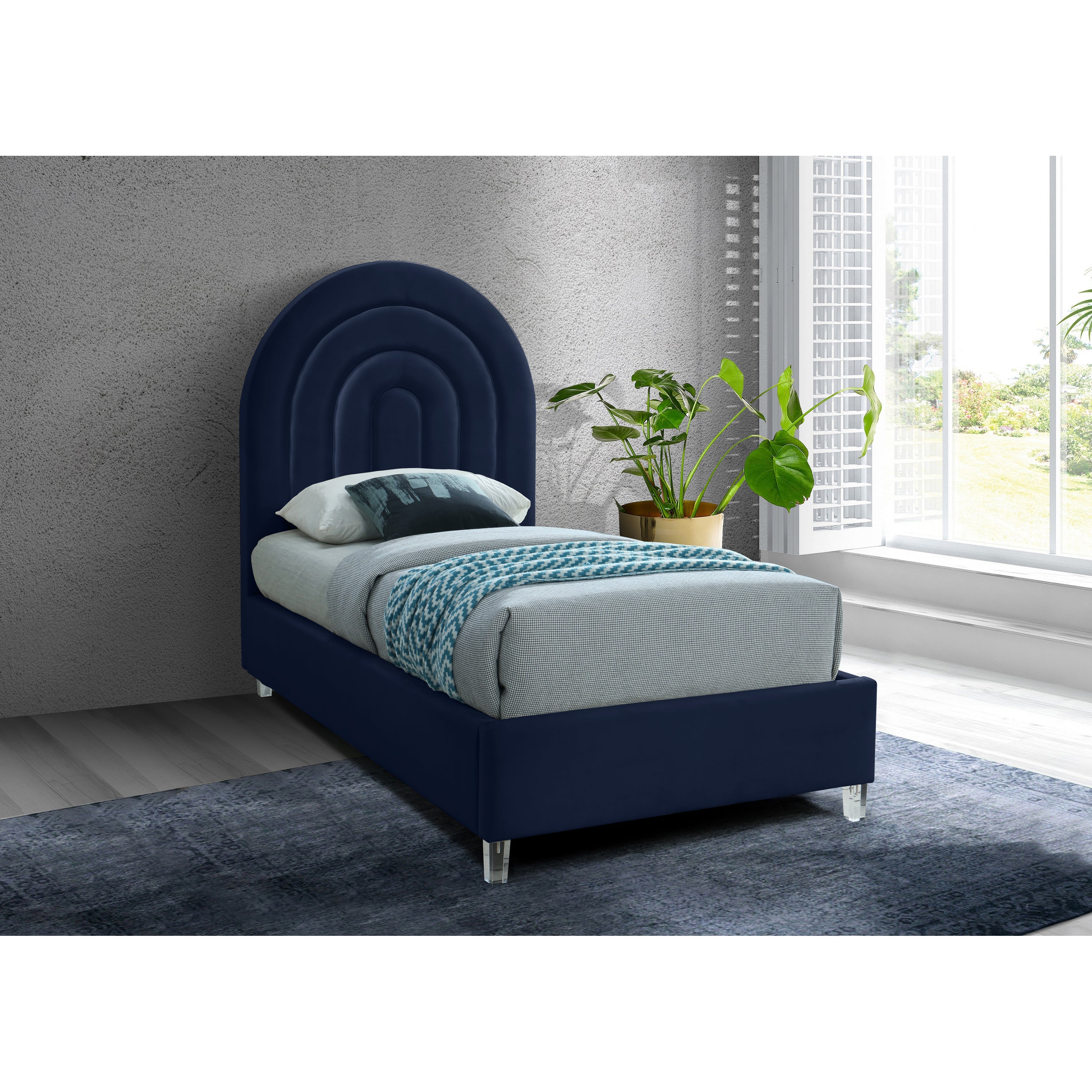 Rainbo Bed - Navy 1