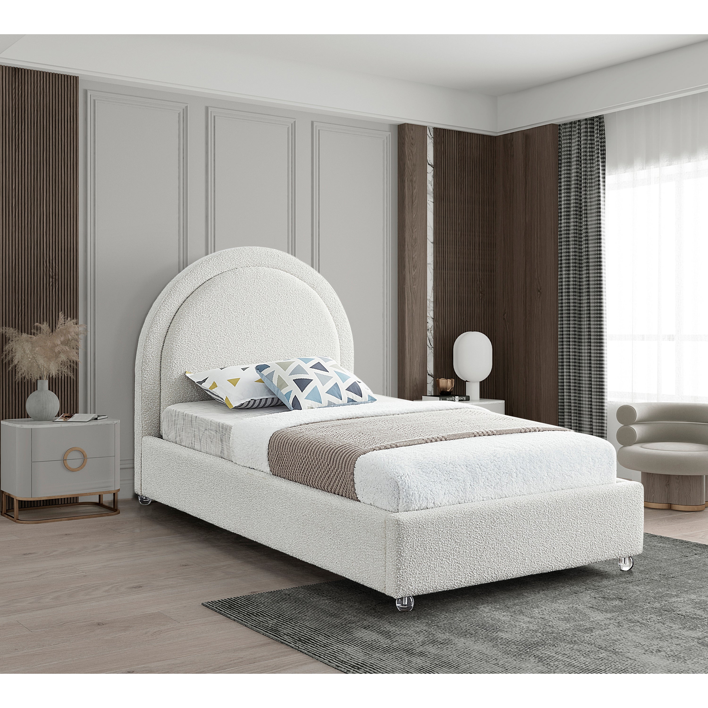 Marlo Bed - Cream 1