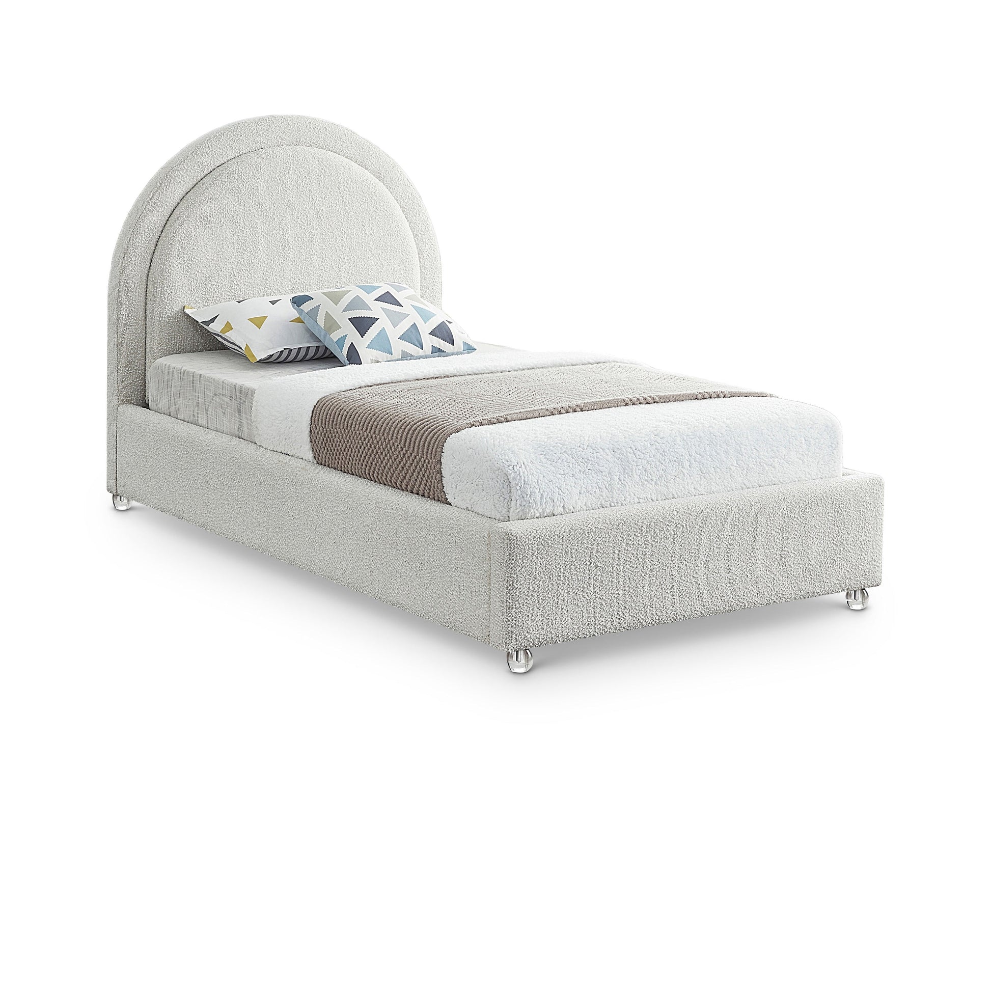 Marlo Bed - Cream