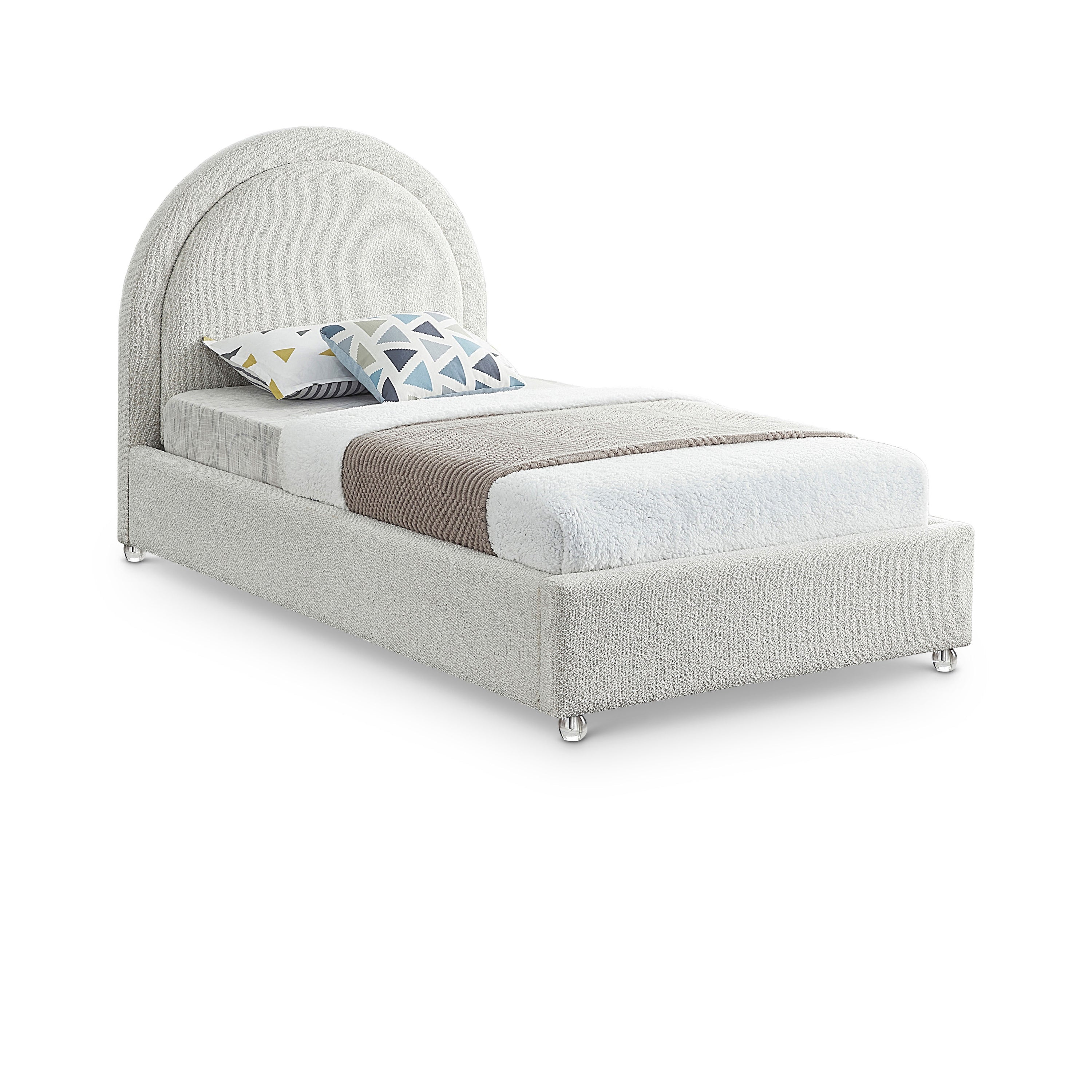 Marlo Bed - Cream
