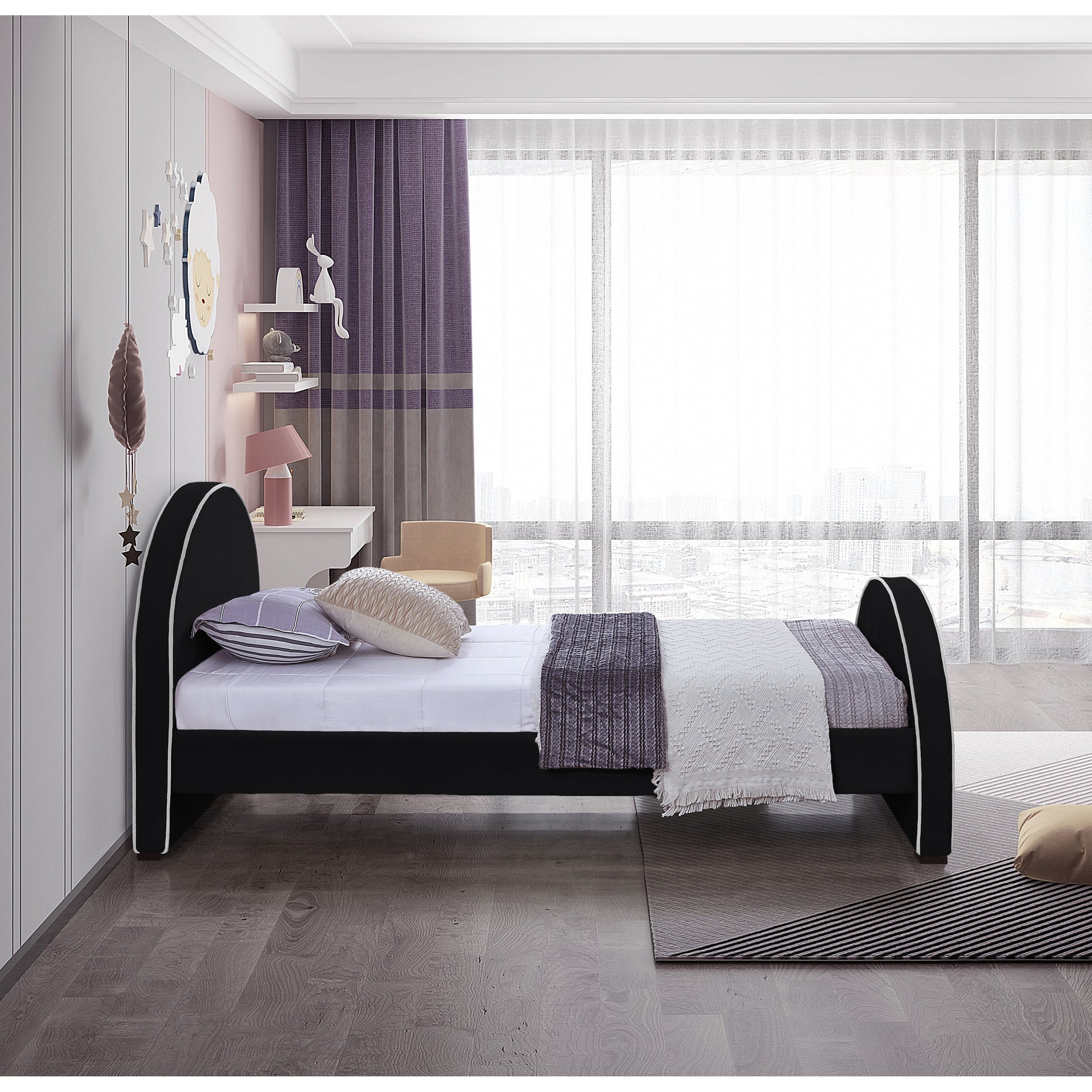 Brodie Bed - Black 4
