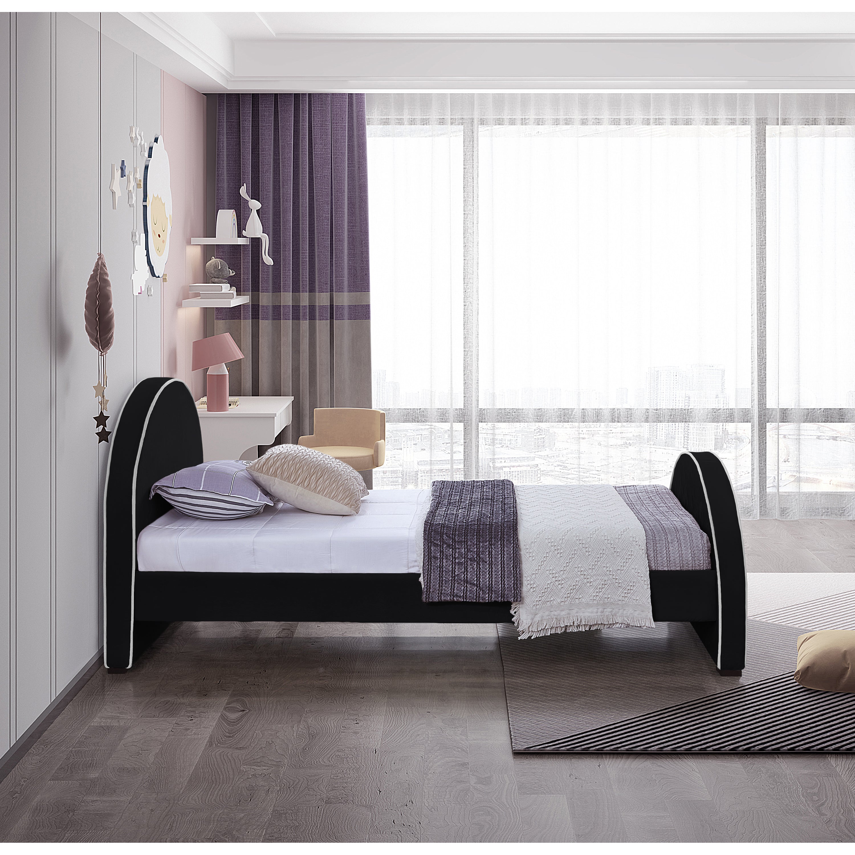Brodie Bed - Black 4