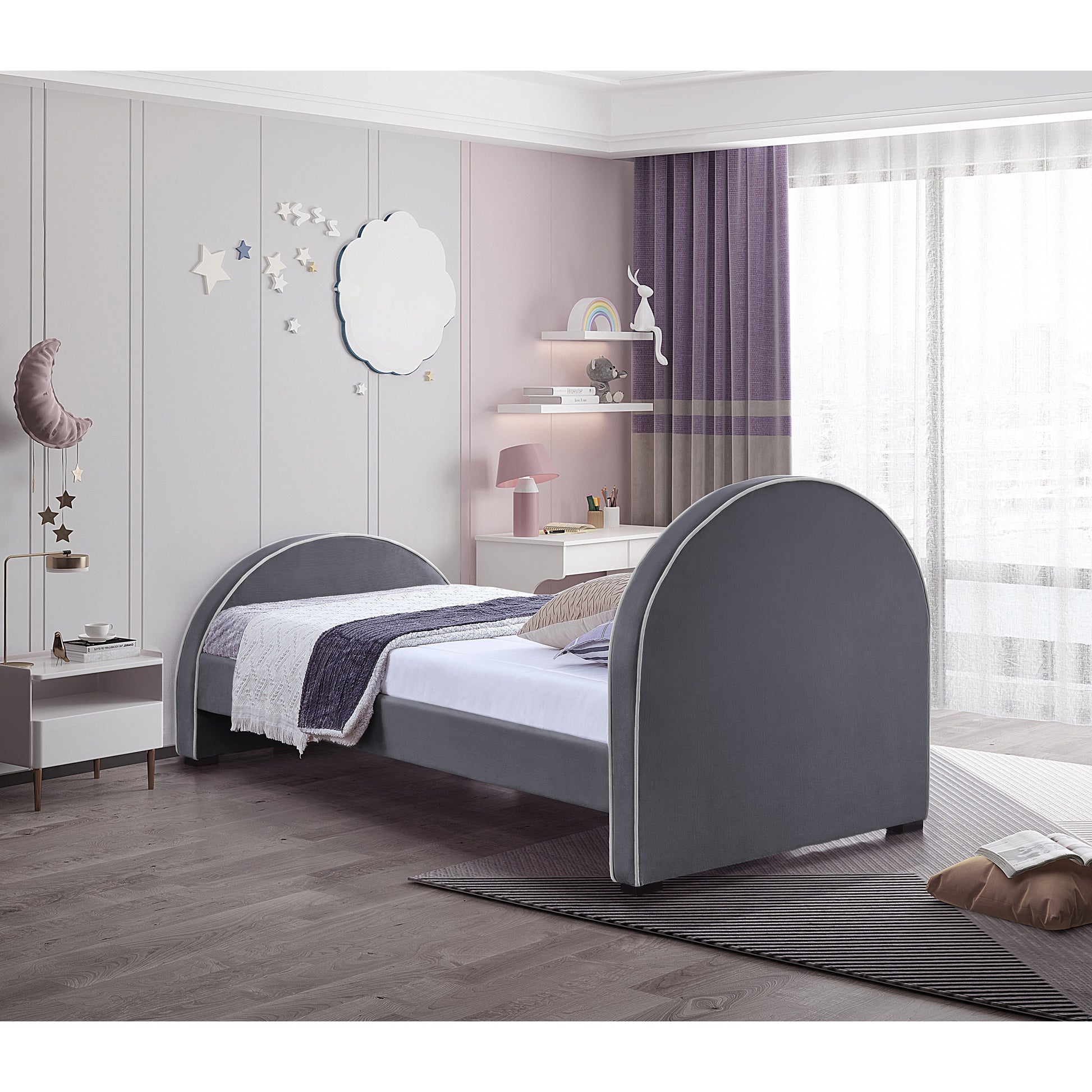 Brodie Bed - Grey 5