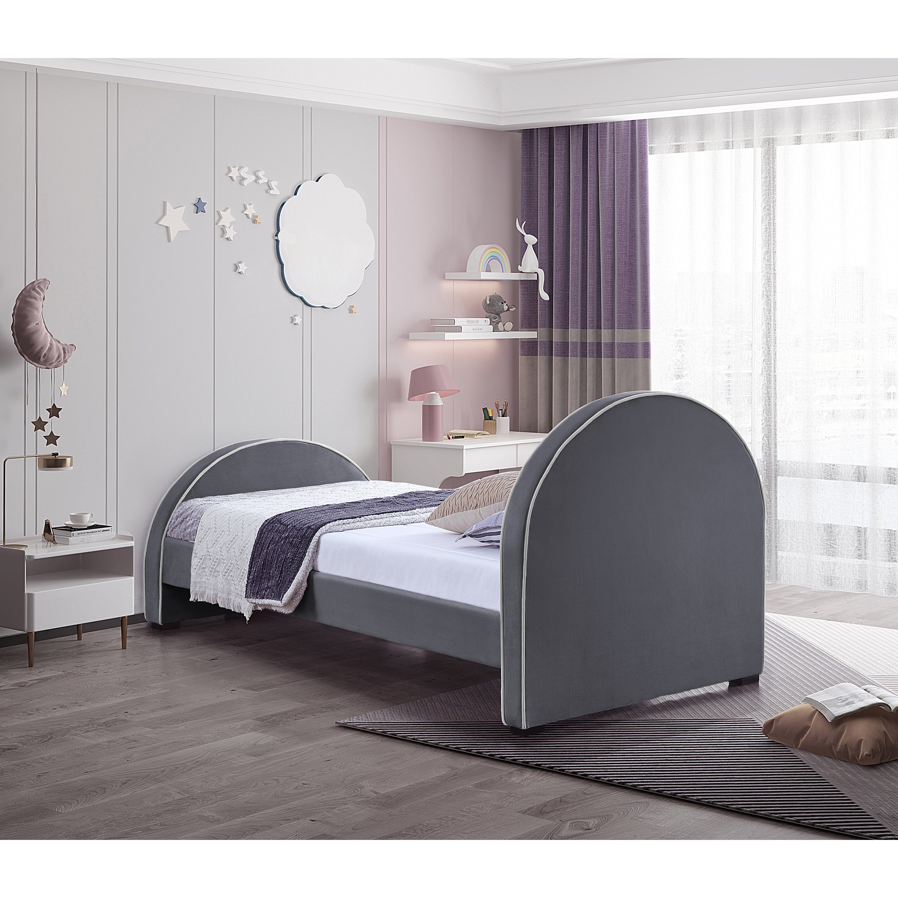 Brodie Bed - Grey 5