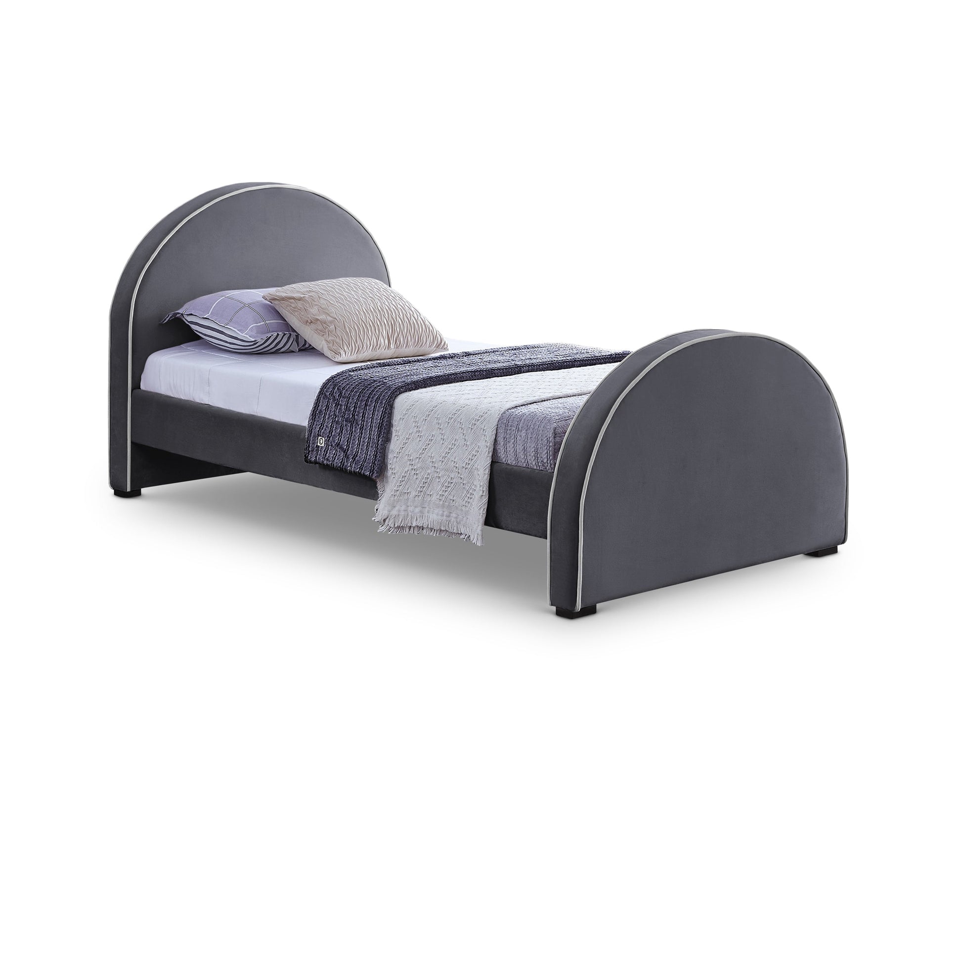 Brodie Bed - Grey
