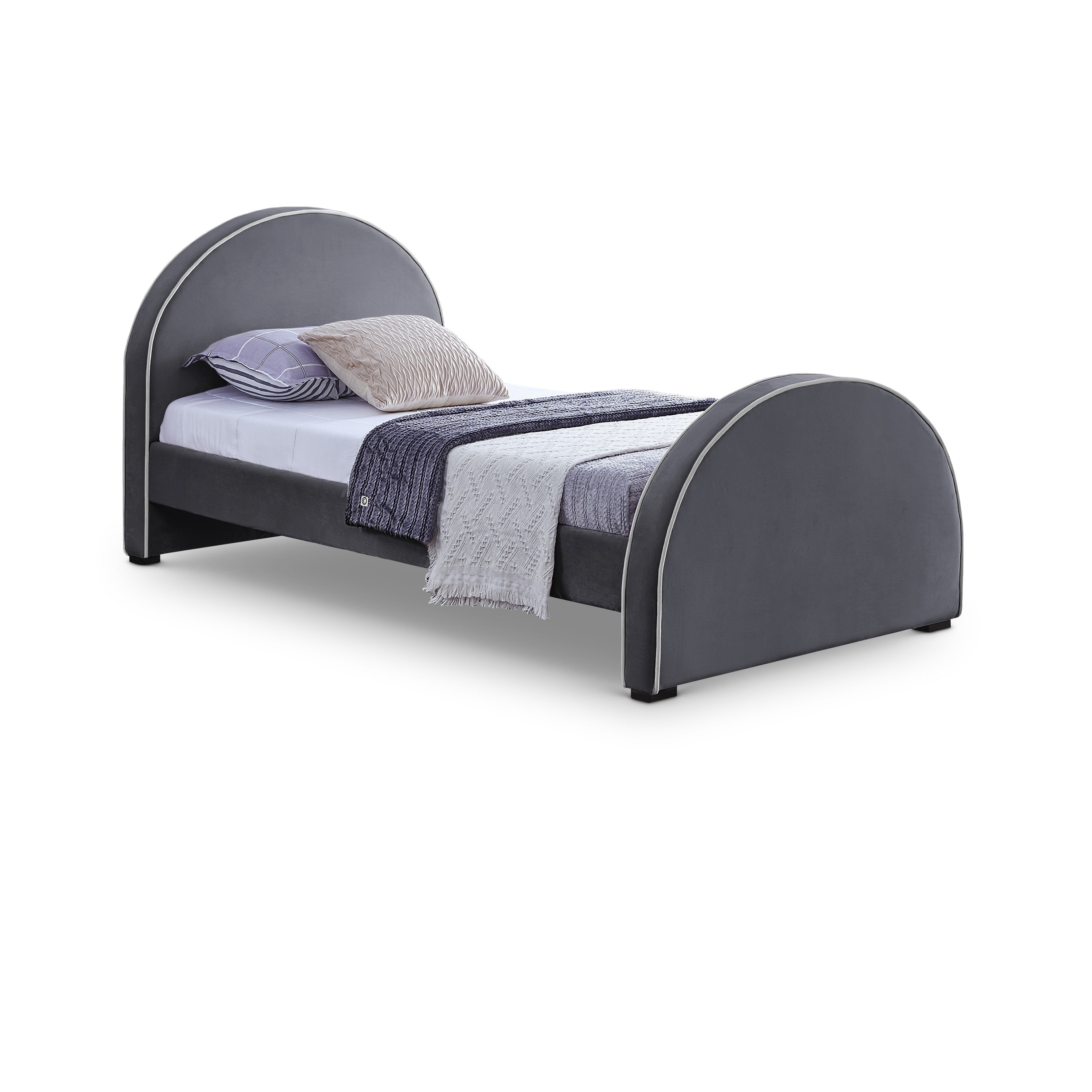 Brodie Bed - Grey