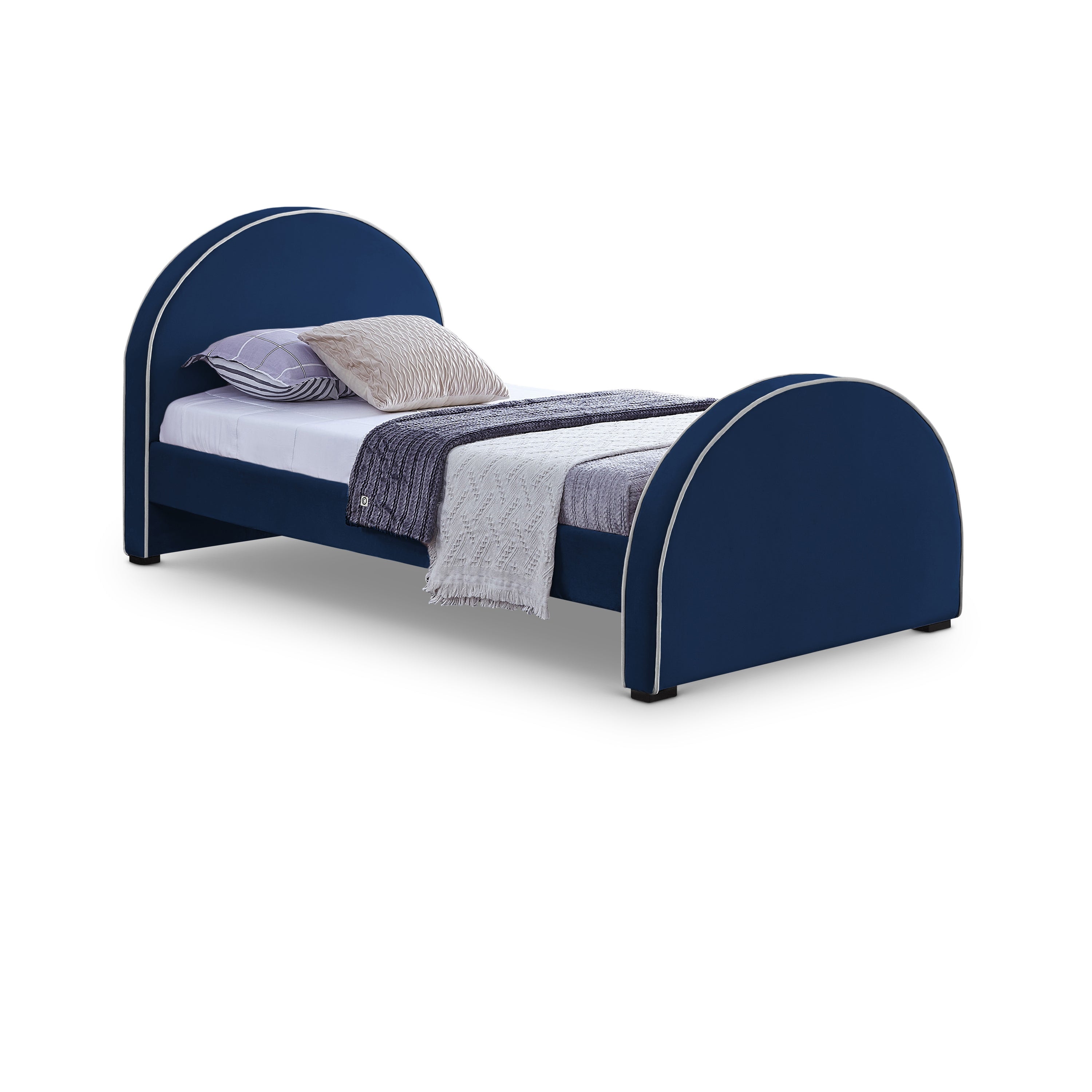 Brodie Bed - Navy