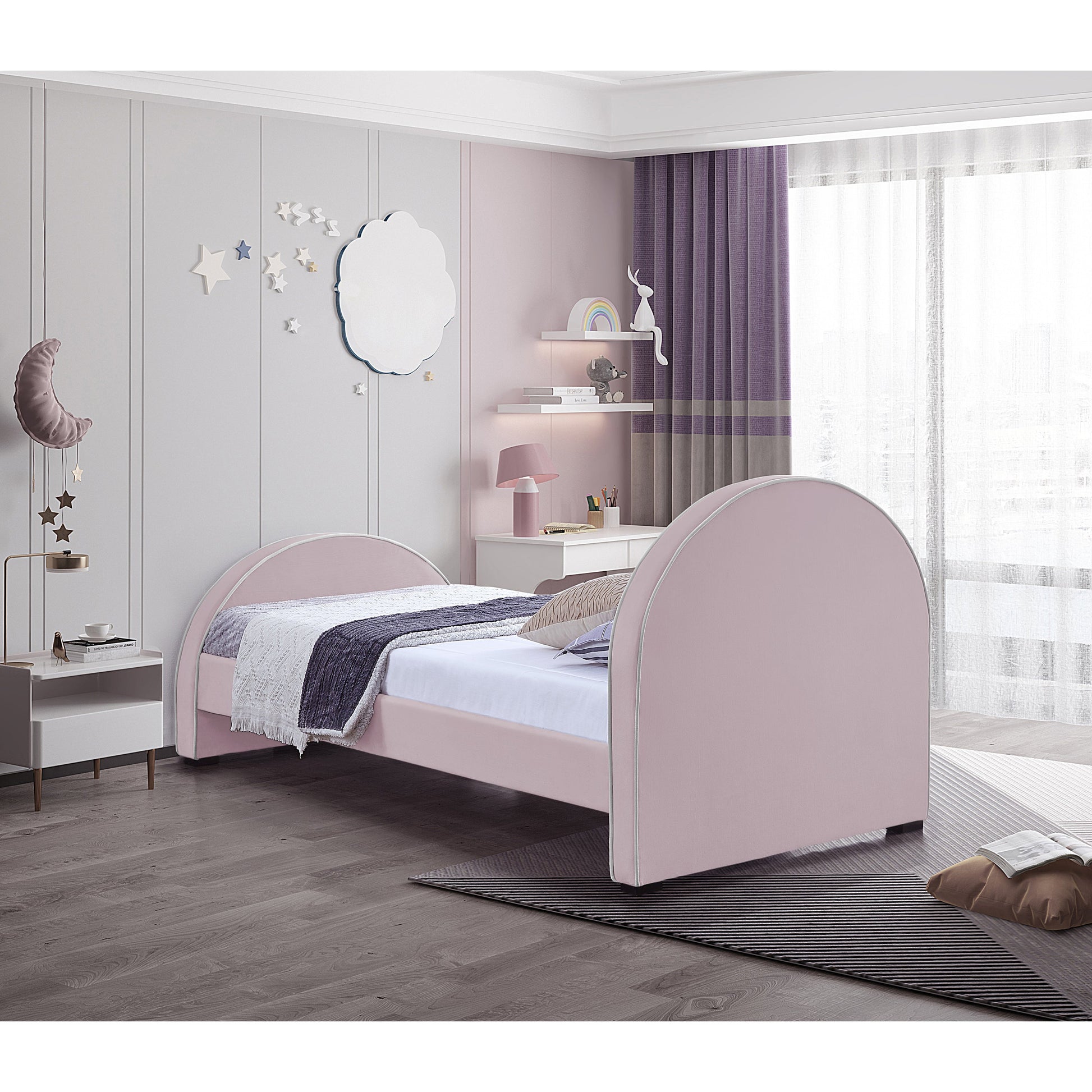 Brodie Bed - Pink 5