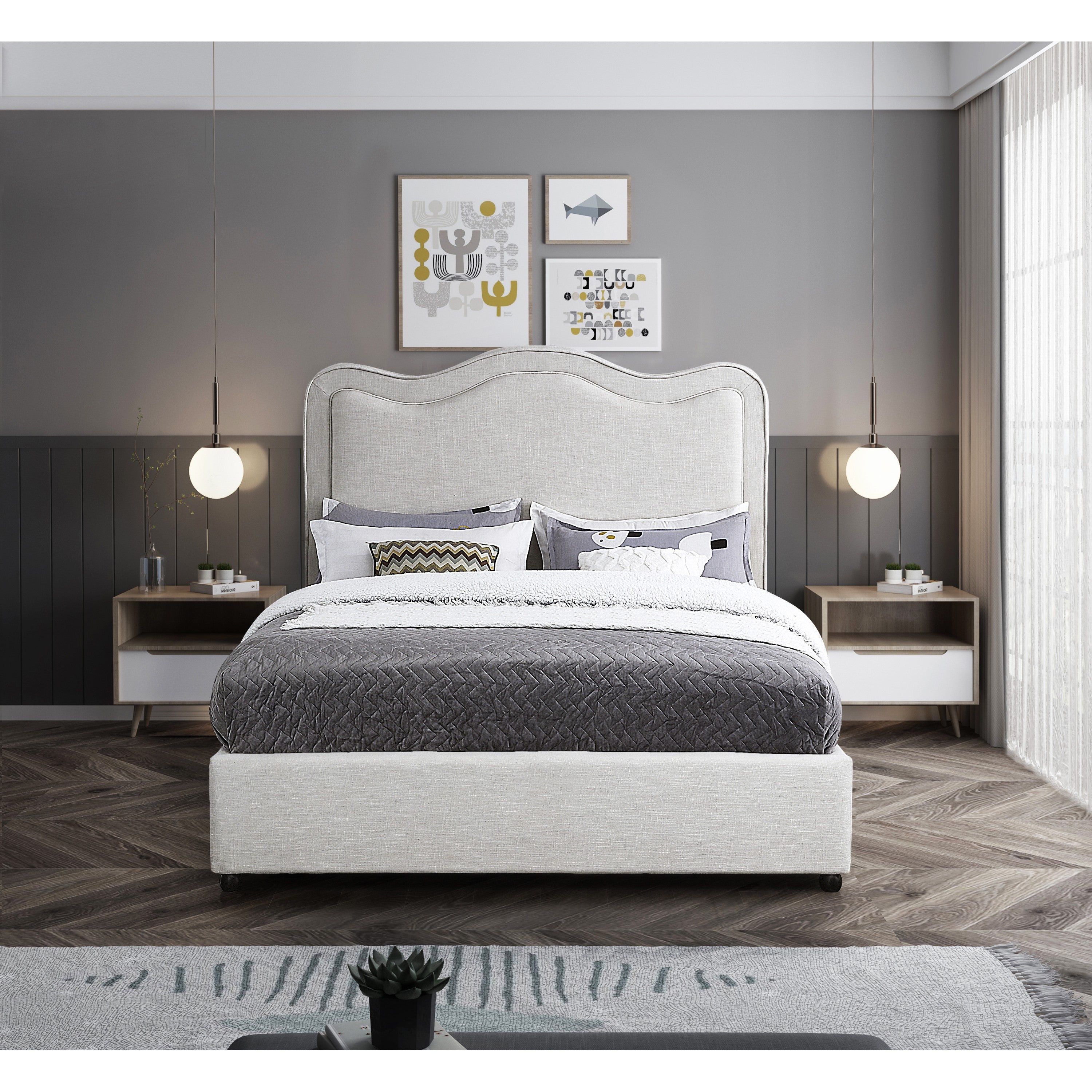 Phelix Bed - Cream 3
