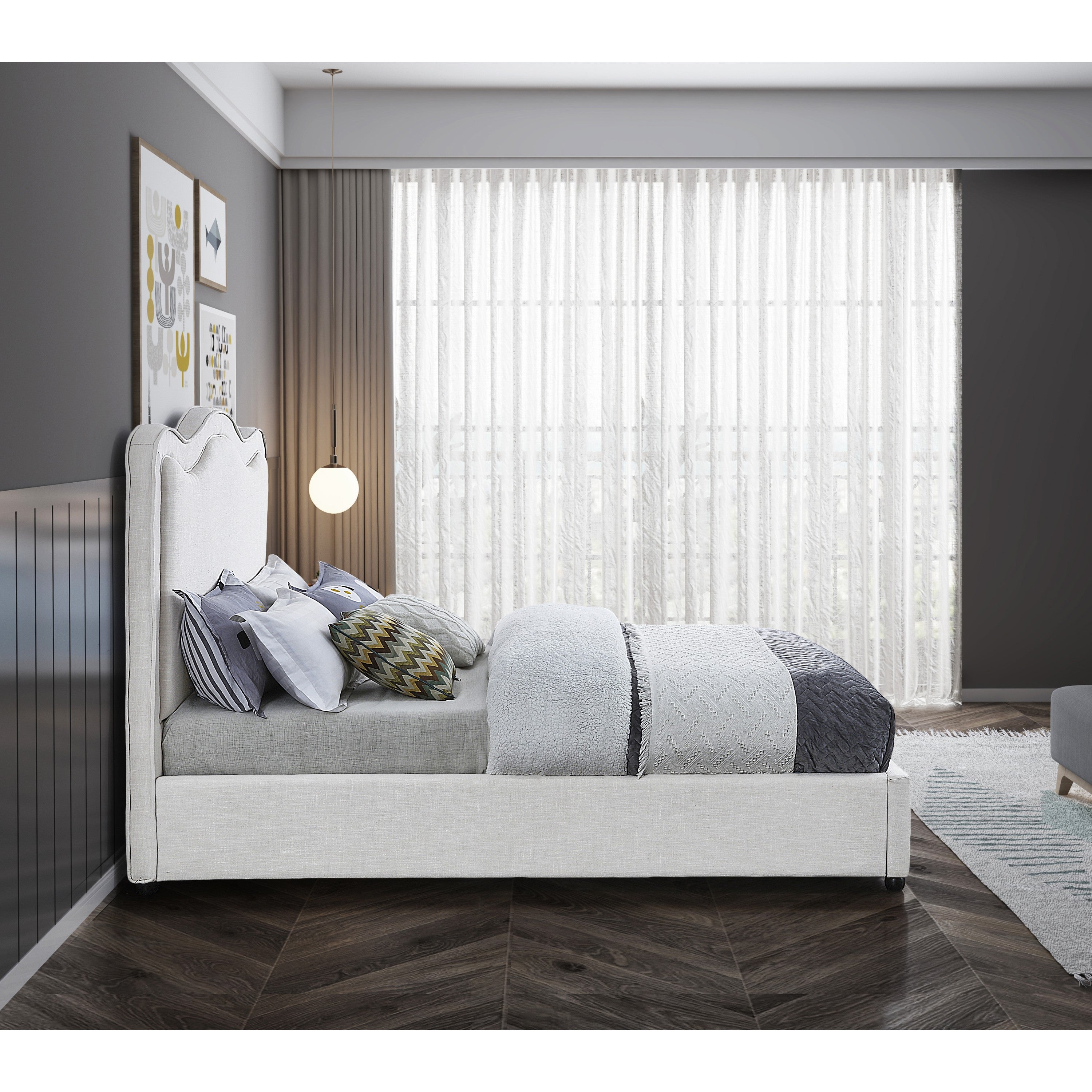 Phelix Bed - Cream 4