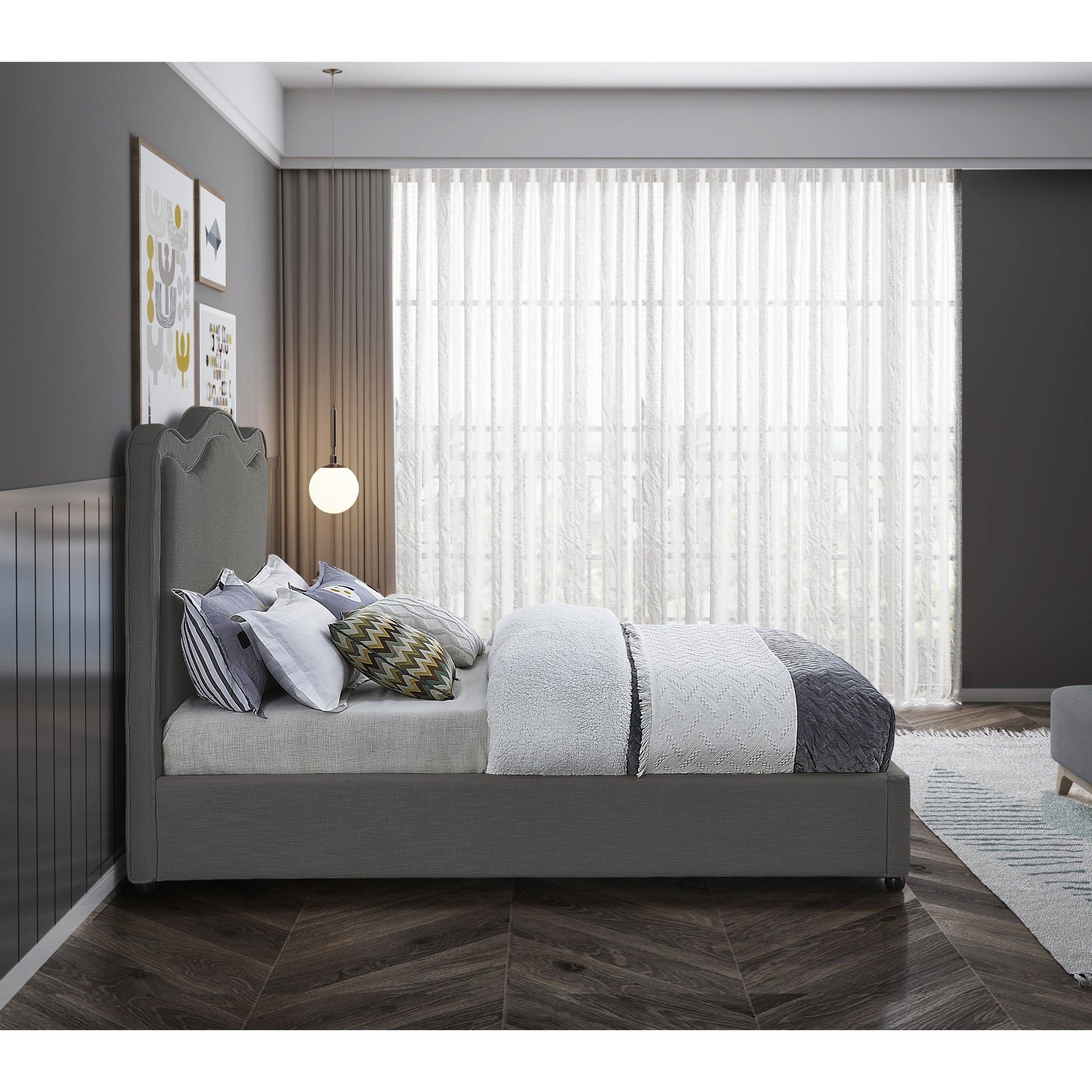 Phelix Bed - Grey 4