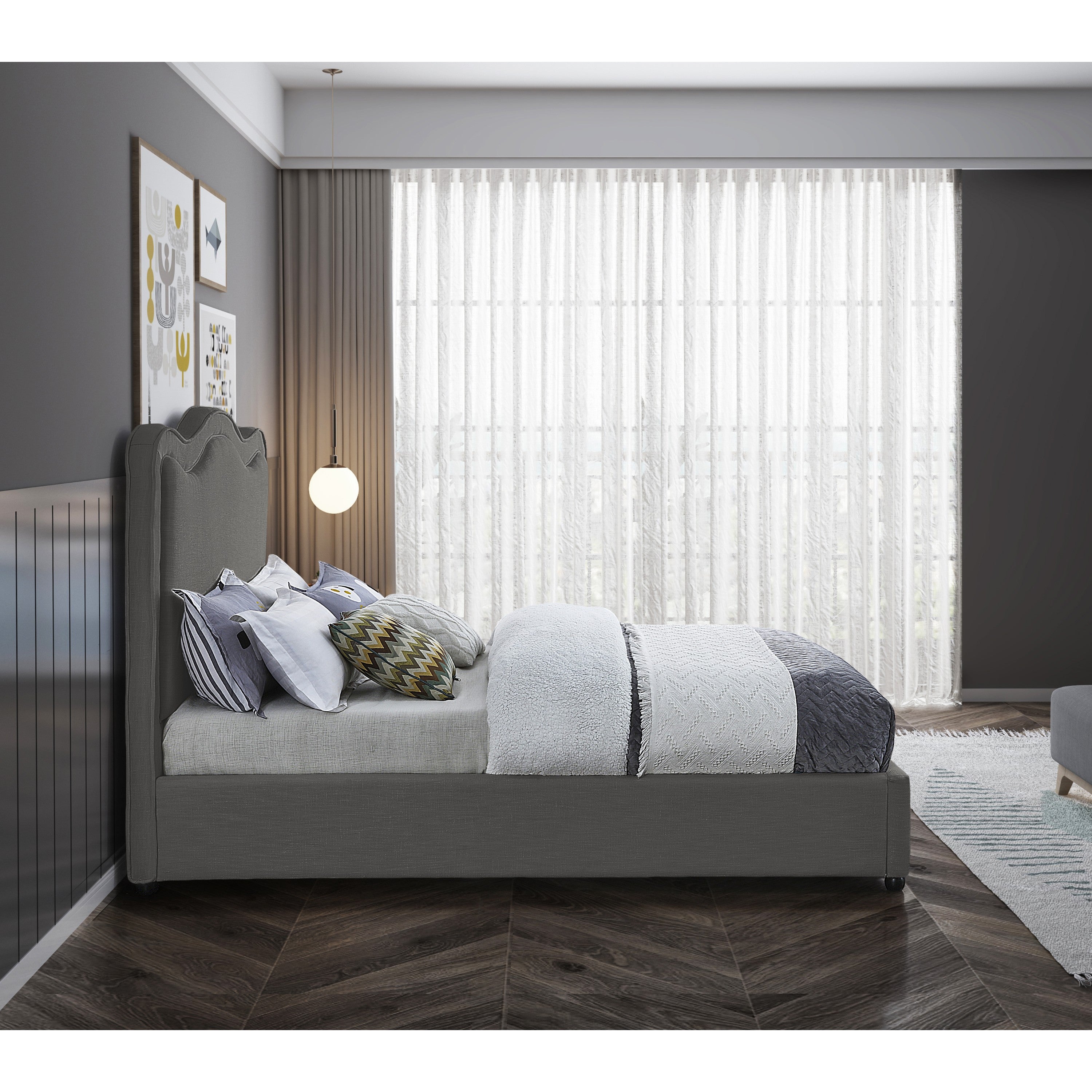 Phelix Bed - Grey 4
