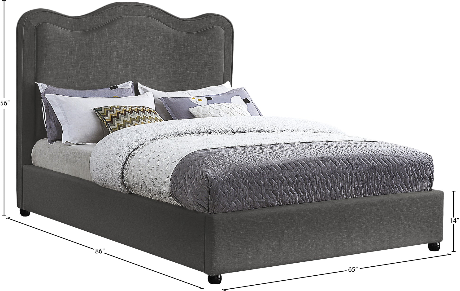 Phelix Bed - Grey 7