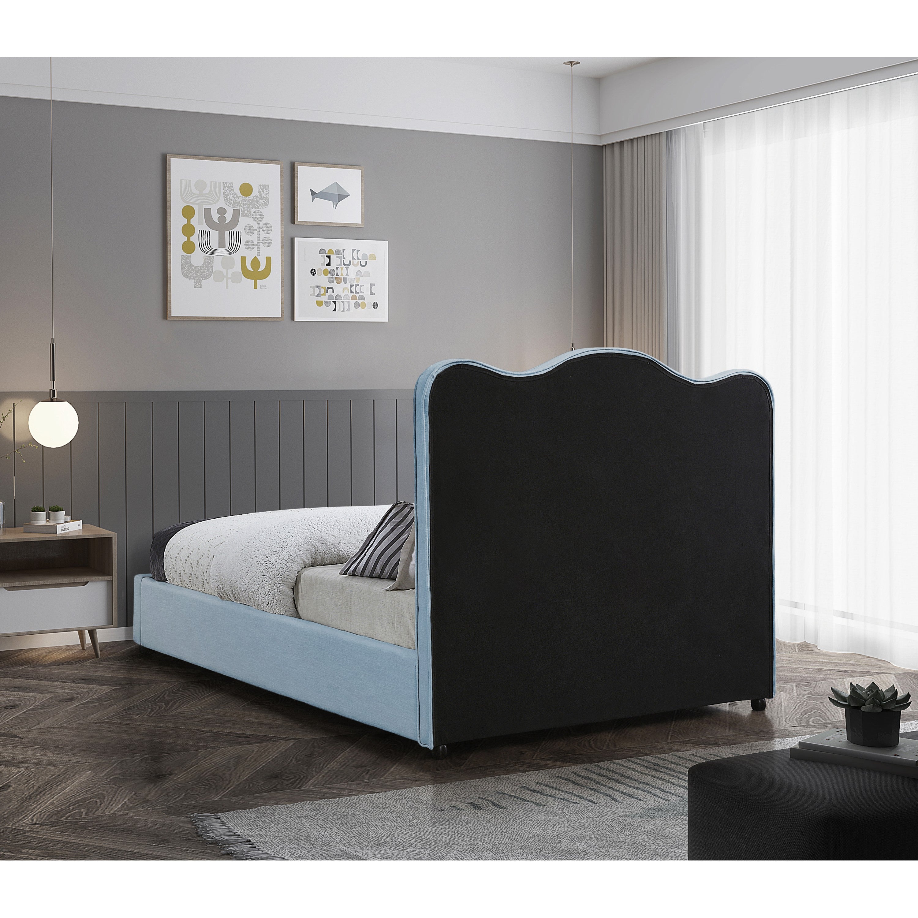 Phelix Bed - Light Blue 5