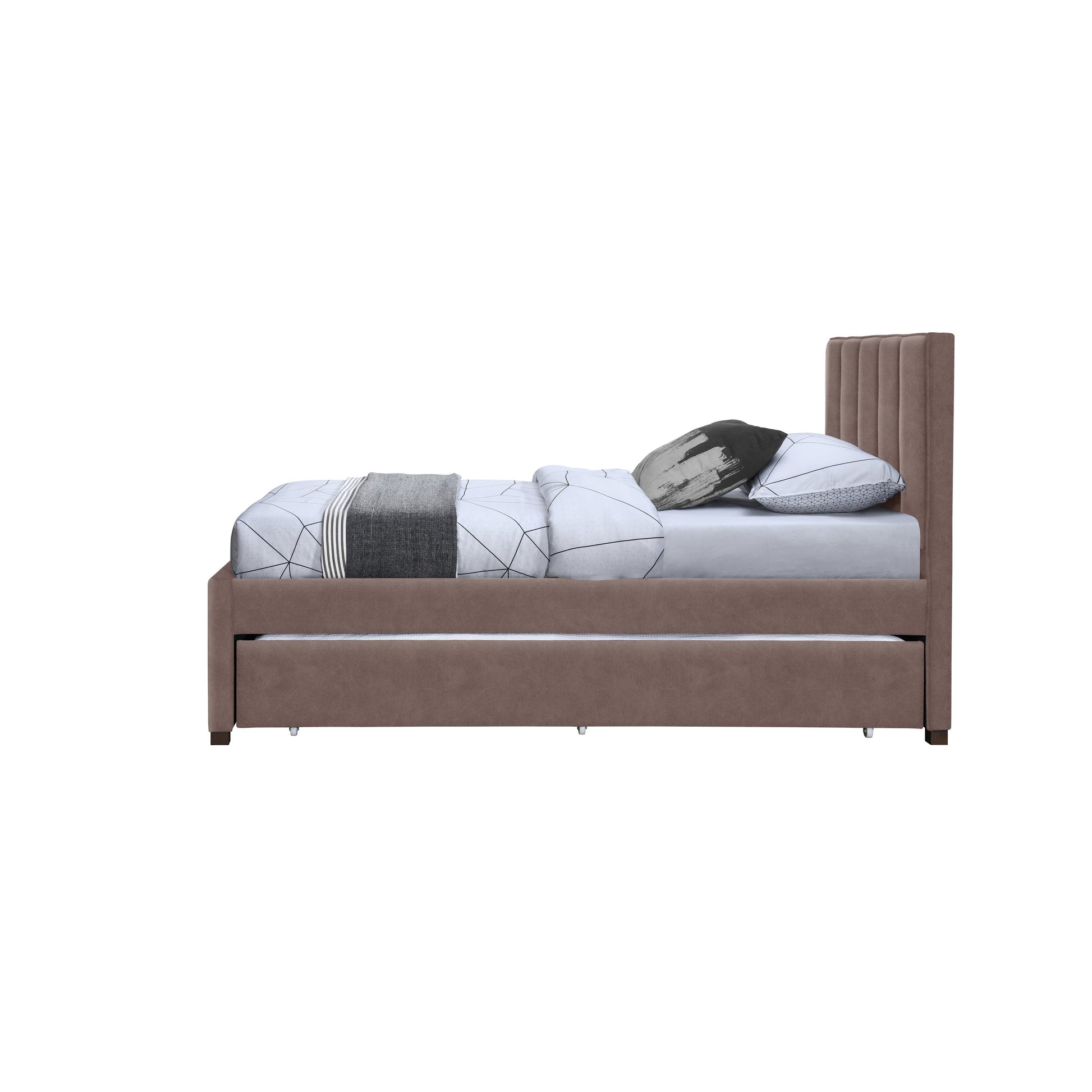 Hudsen Trundle Bed - Brown 3