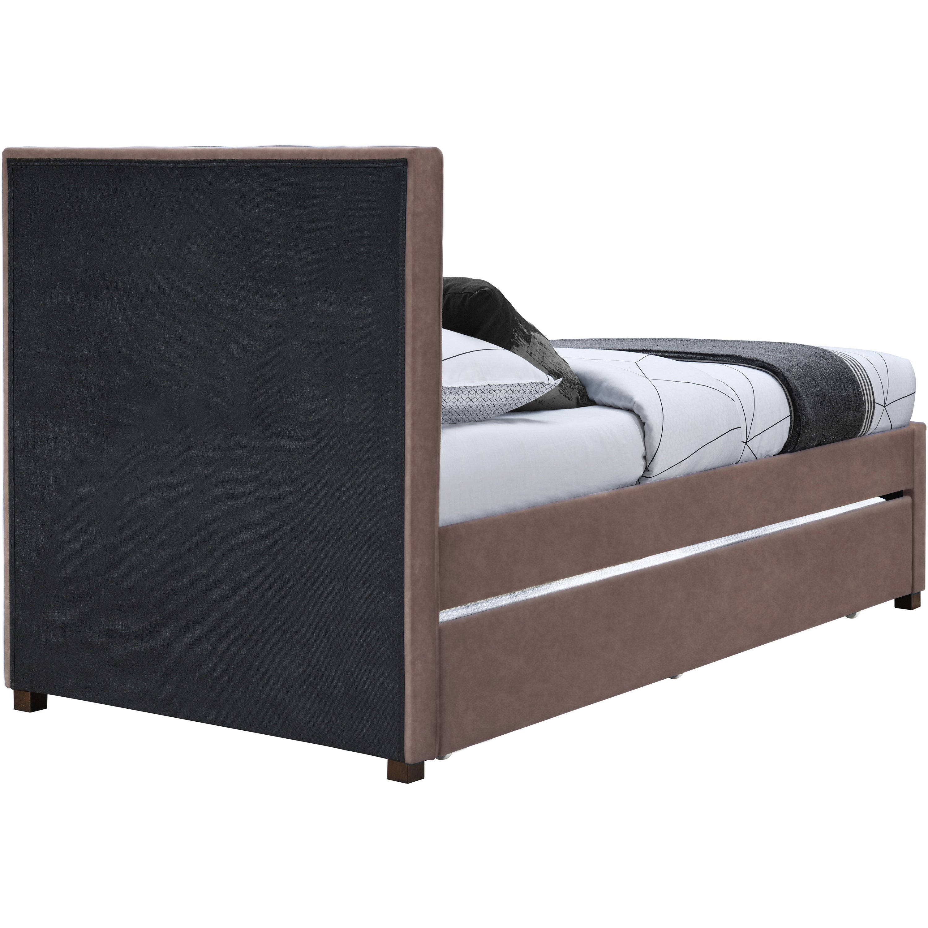 Hudsen Trundle Bed - Brown 4