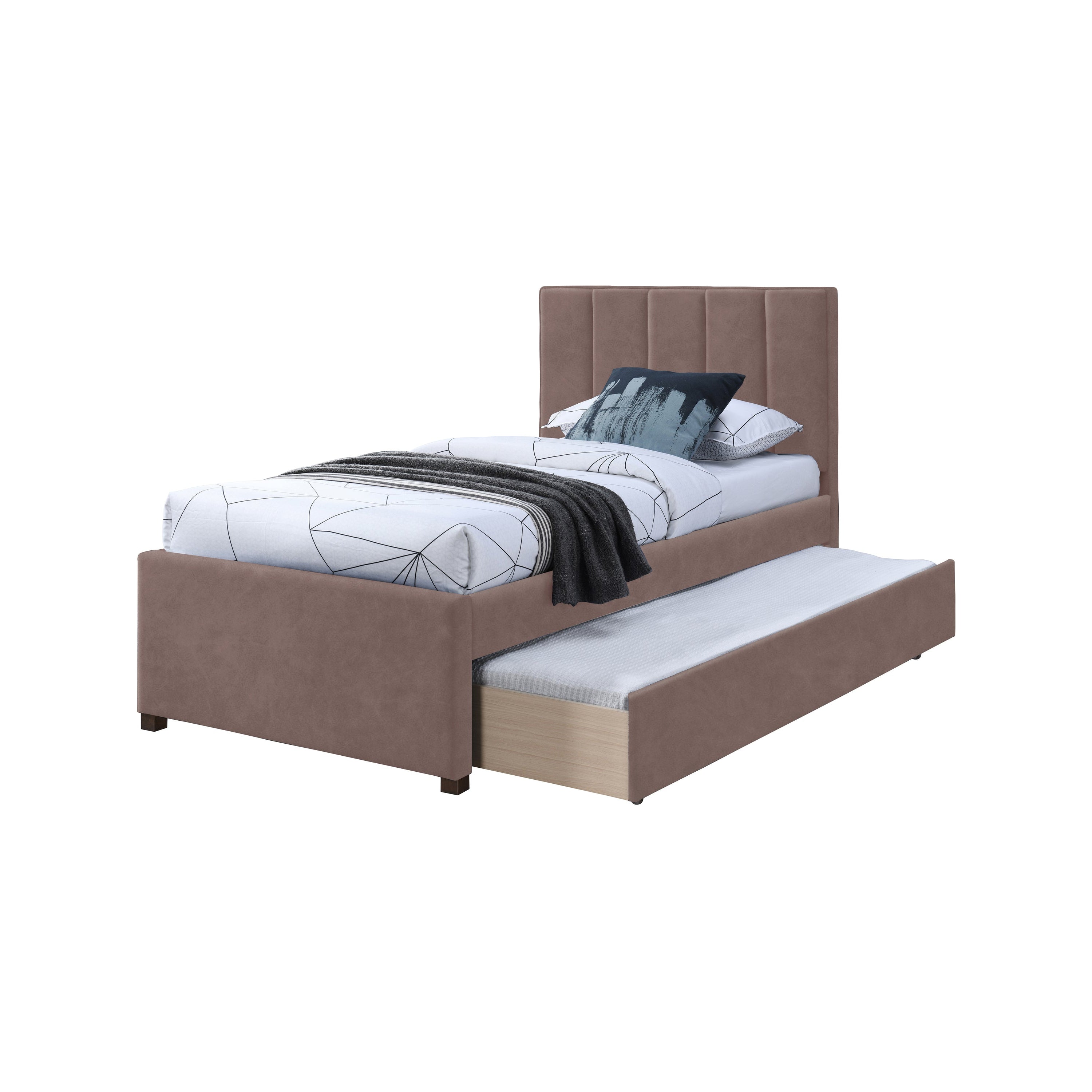 Hudsen Trundle Bed - Brown 5