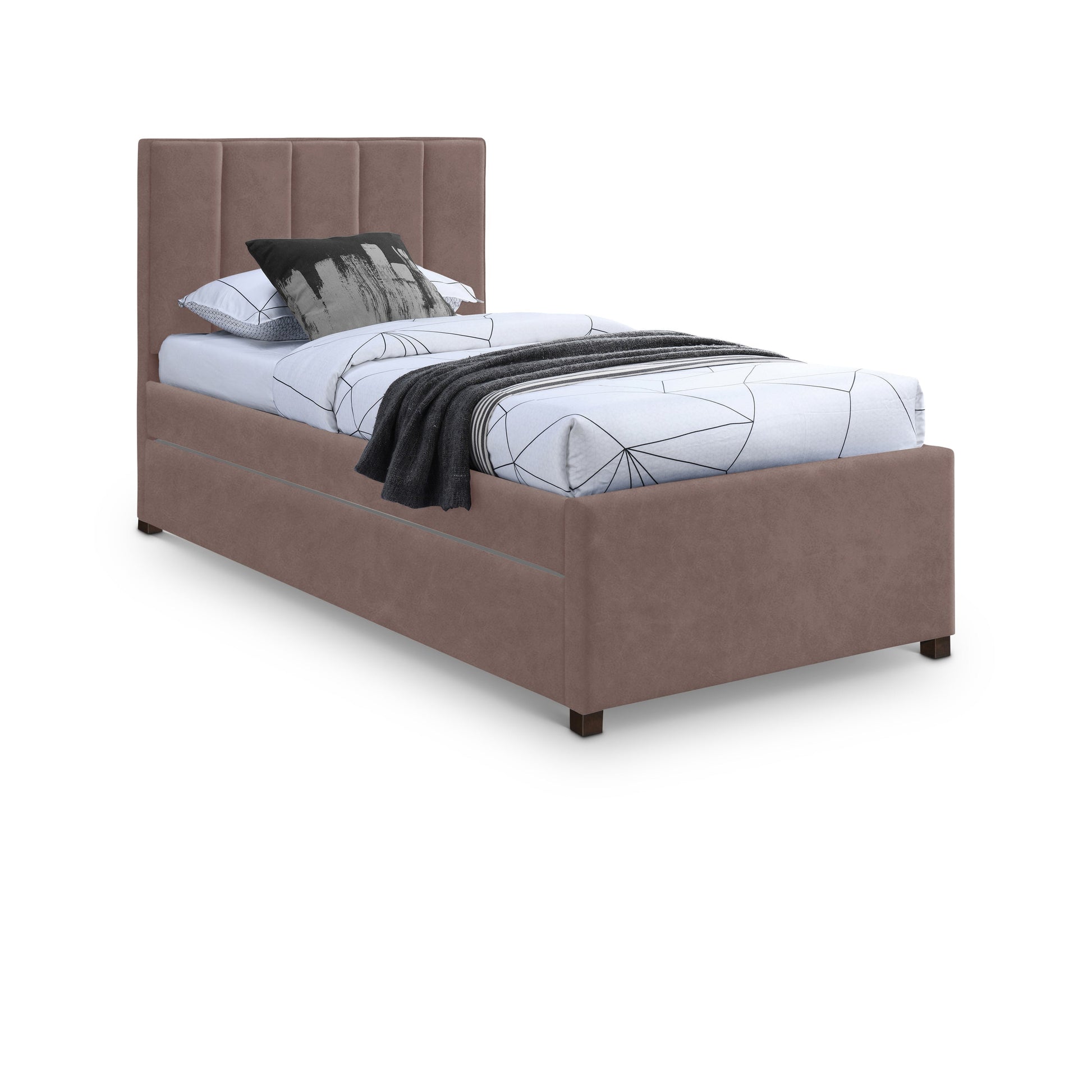 Hudsen Trundle Bed - Brown