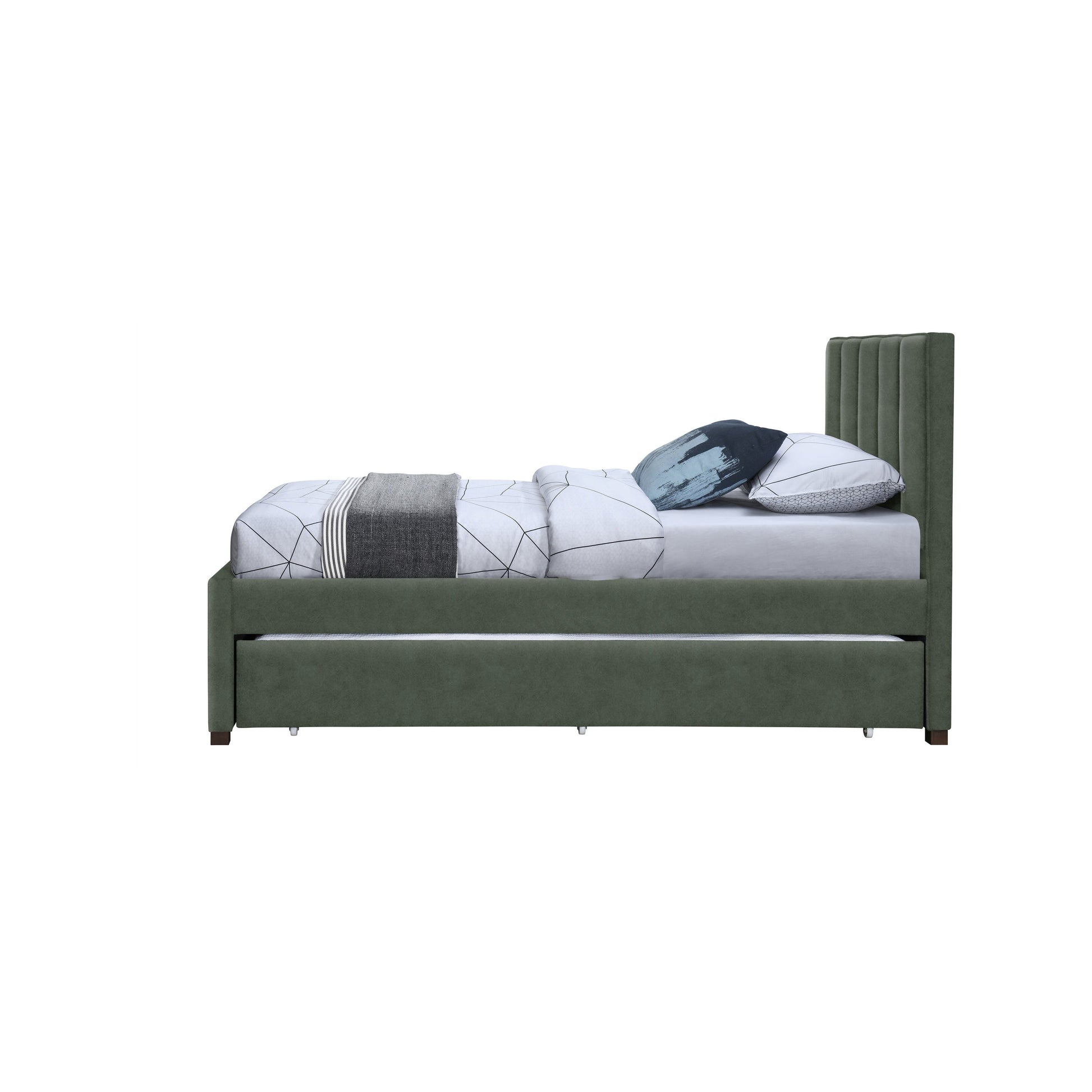 Hudsen Trundle Bed - Green 3