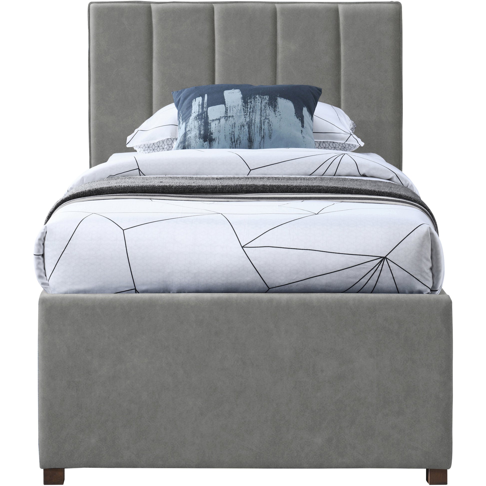 Hudsen Trundle Bed - Grey 2