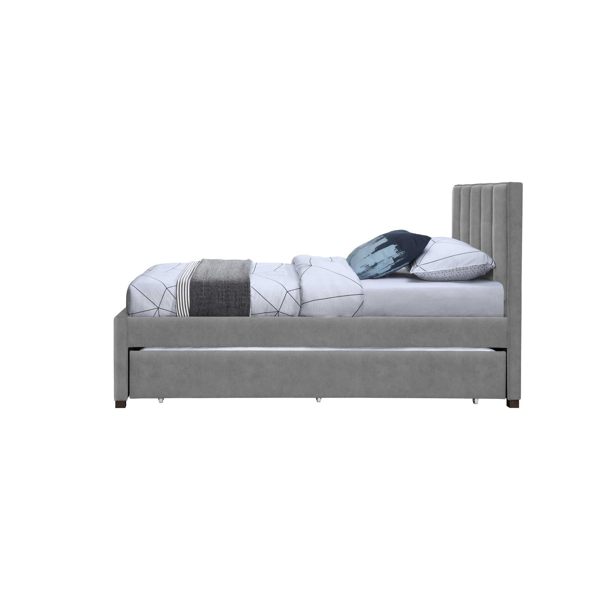 Hudsen Trundle Bed - Grey 3