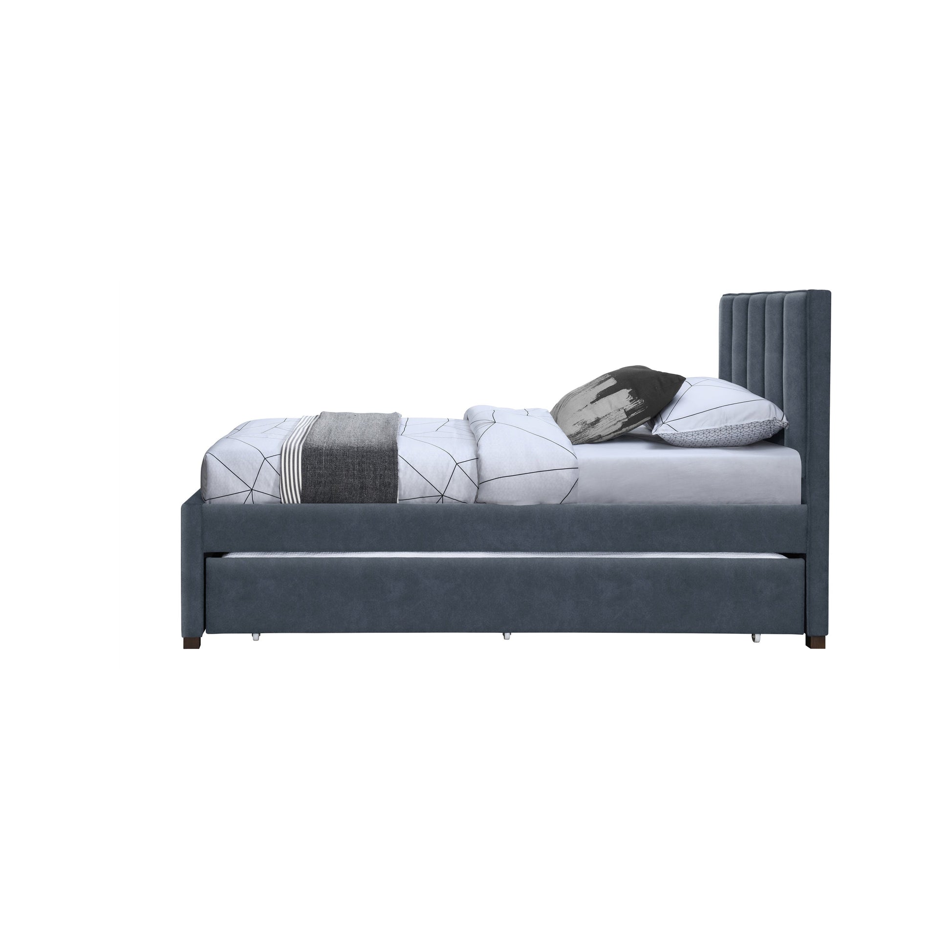 Hudsen Trundle Bed - Navy 3