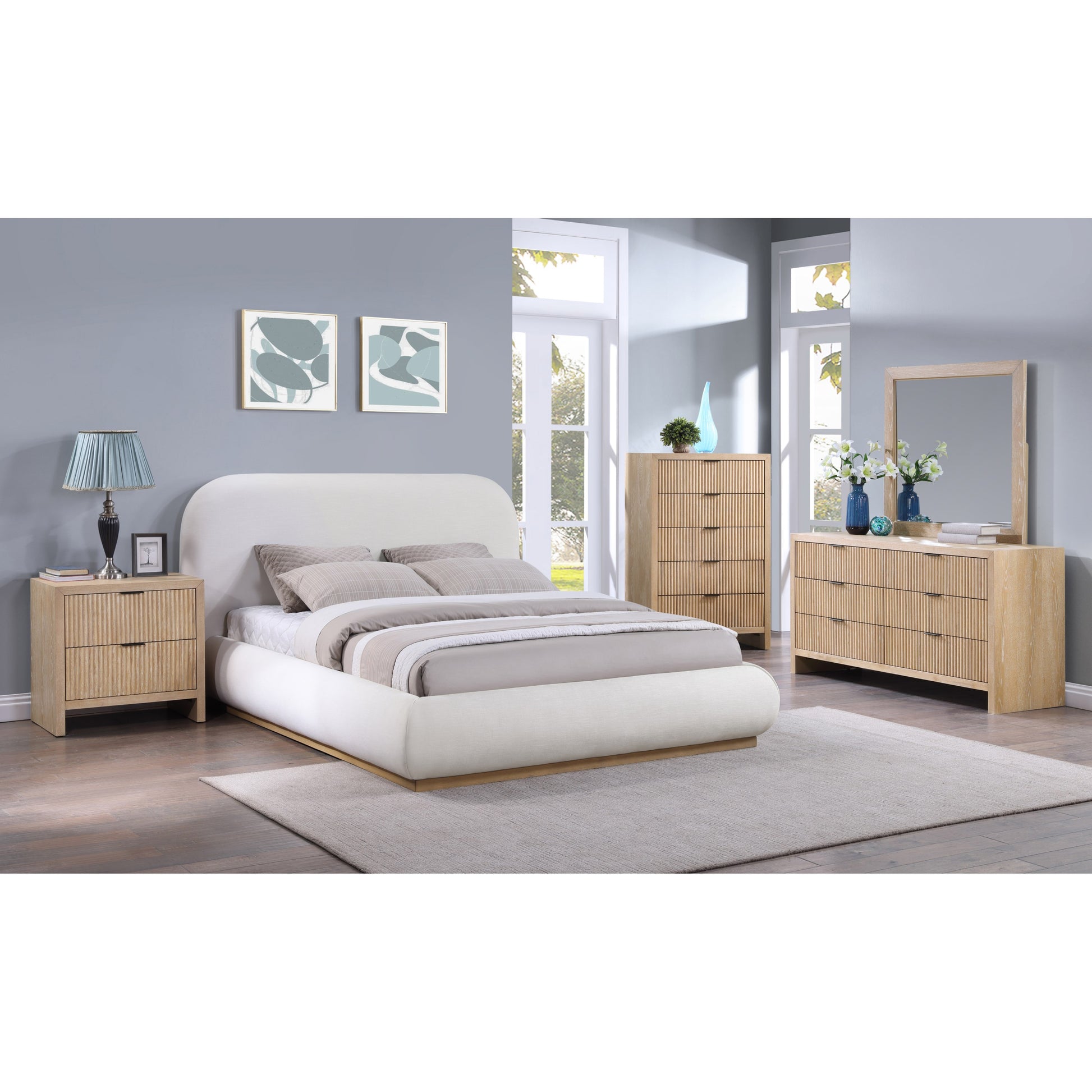 Vaughan Bed - Cream 8