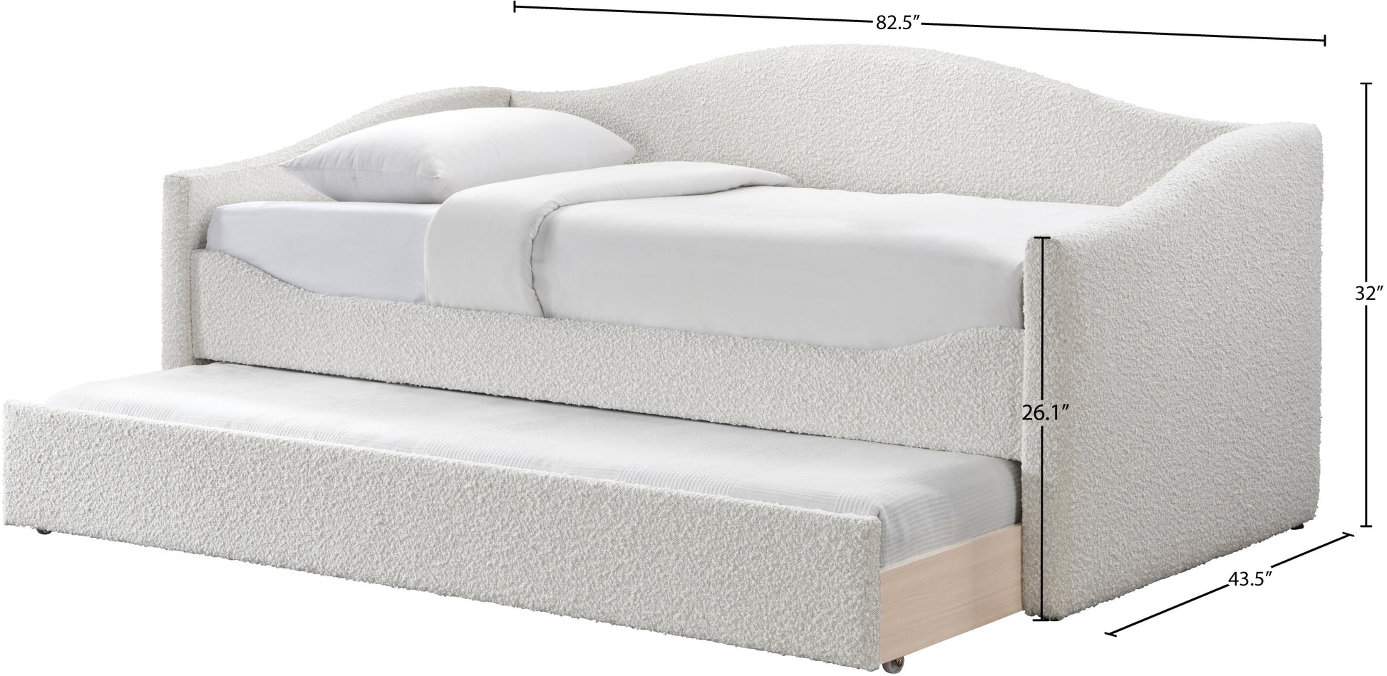 Arlow Daybed - Cream 6