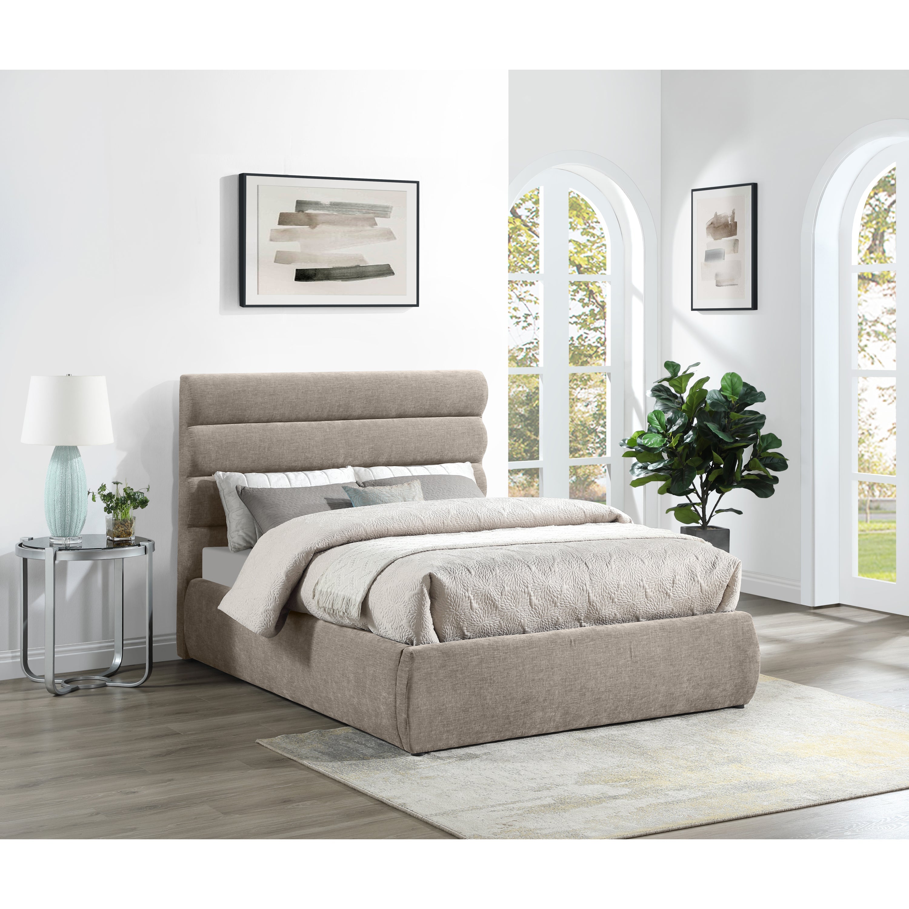 Hadam Bed - Beige 1
