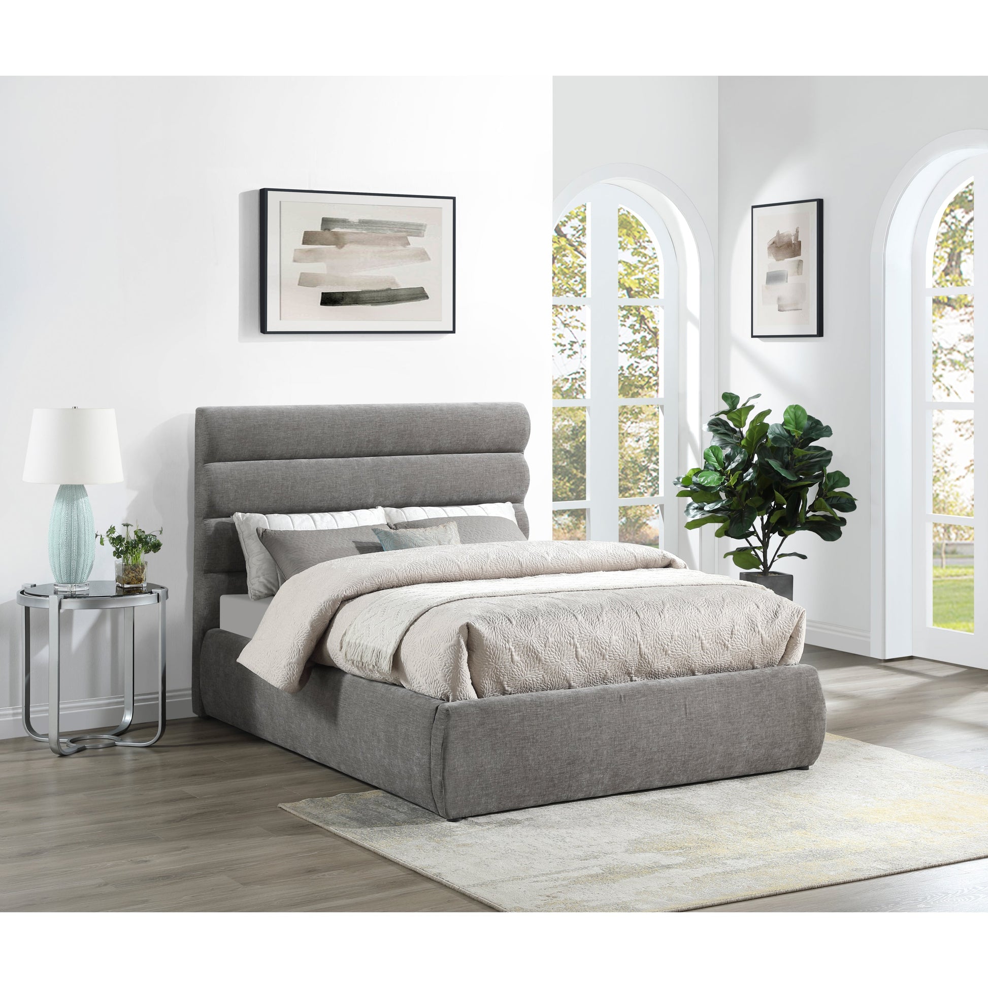 Hadam Bed - Grey 1