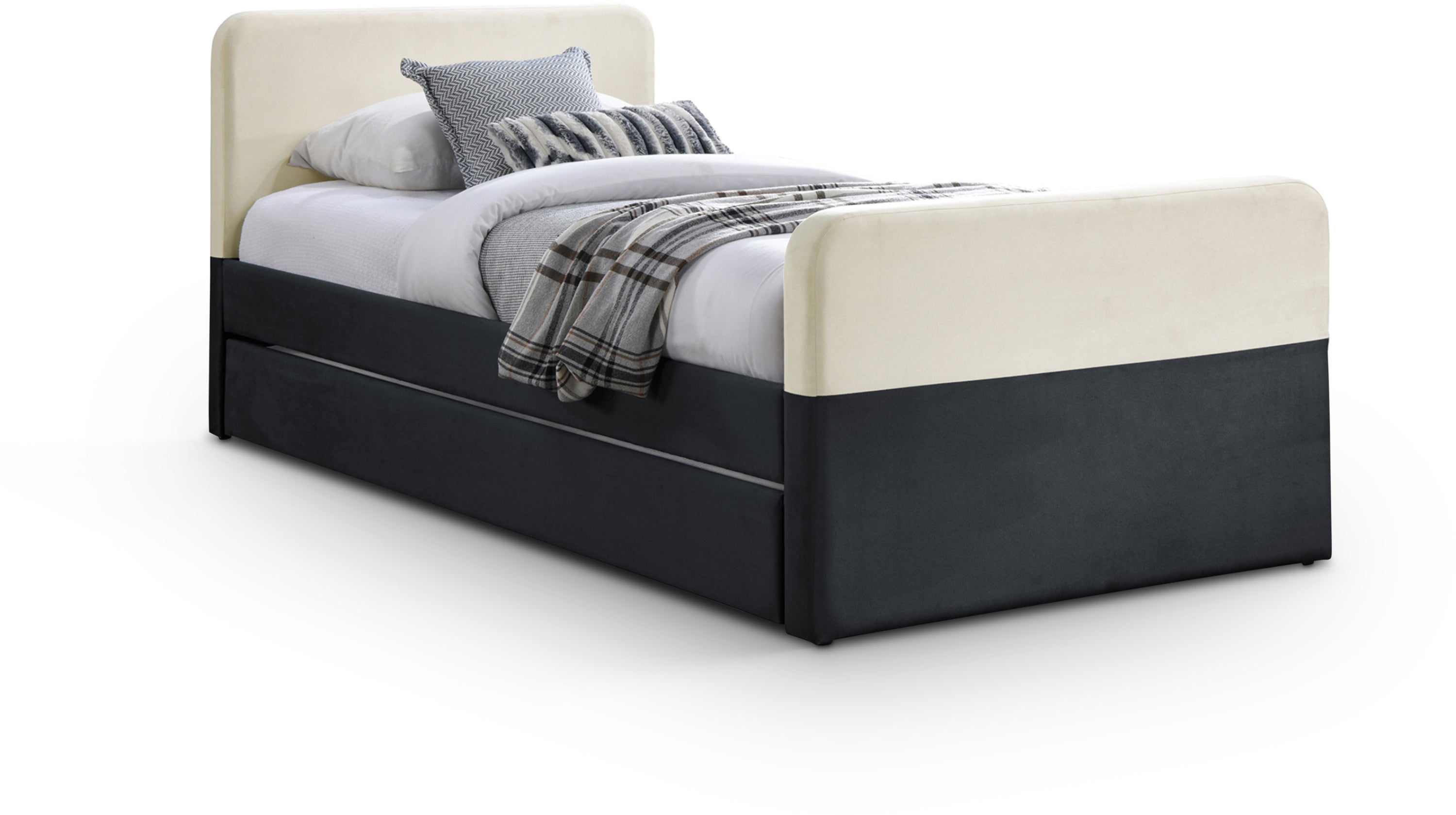 Divy Upholstered Trundle Bed