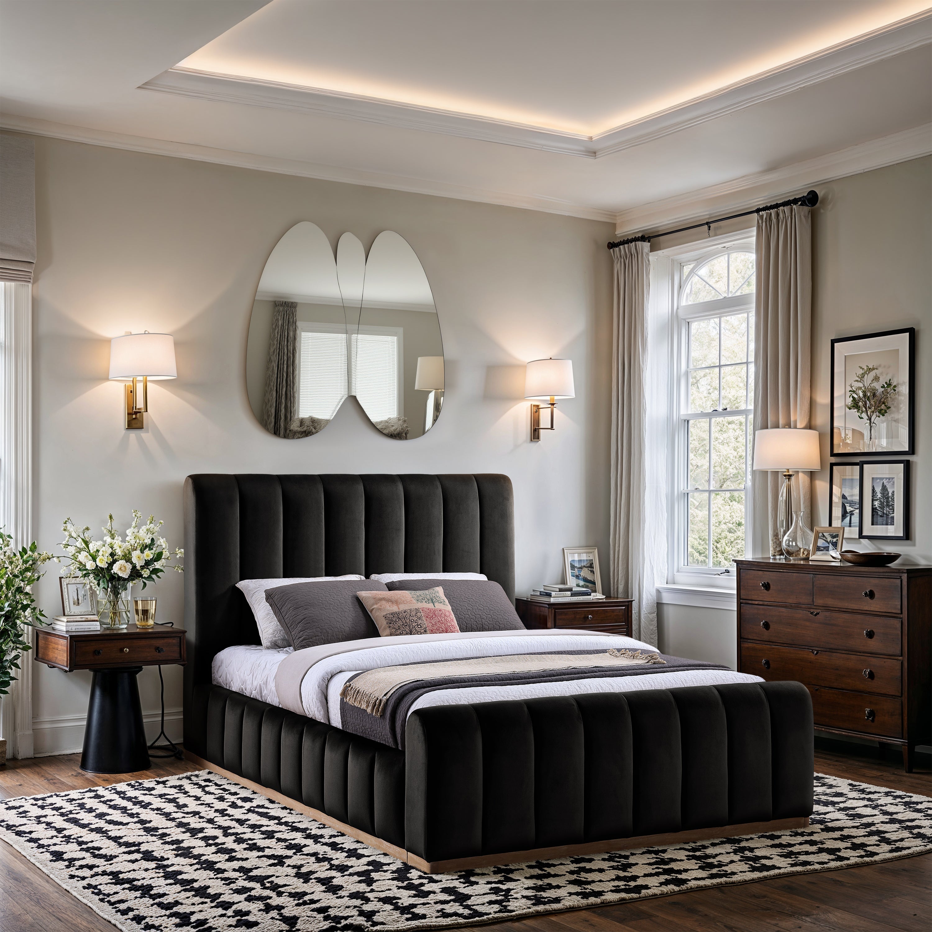 Amari Bed - Black 1