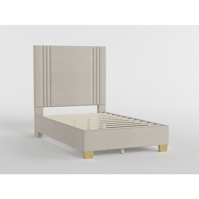 Ocean Bed Greige (Microfiber) with gold legs