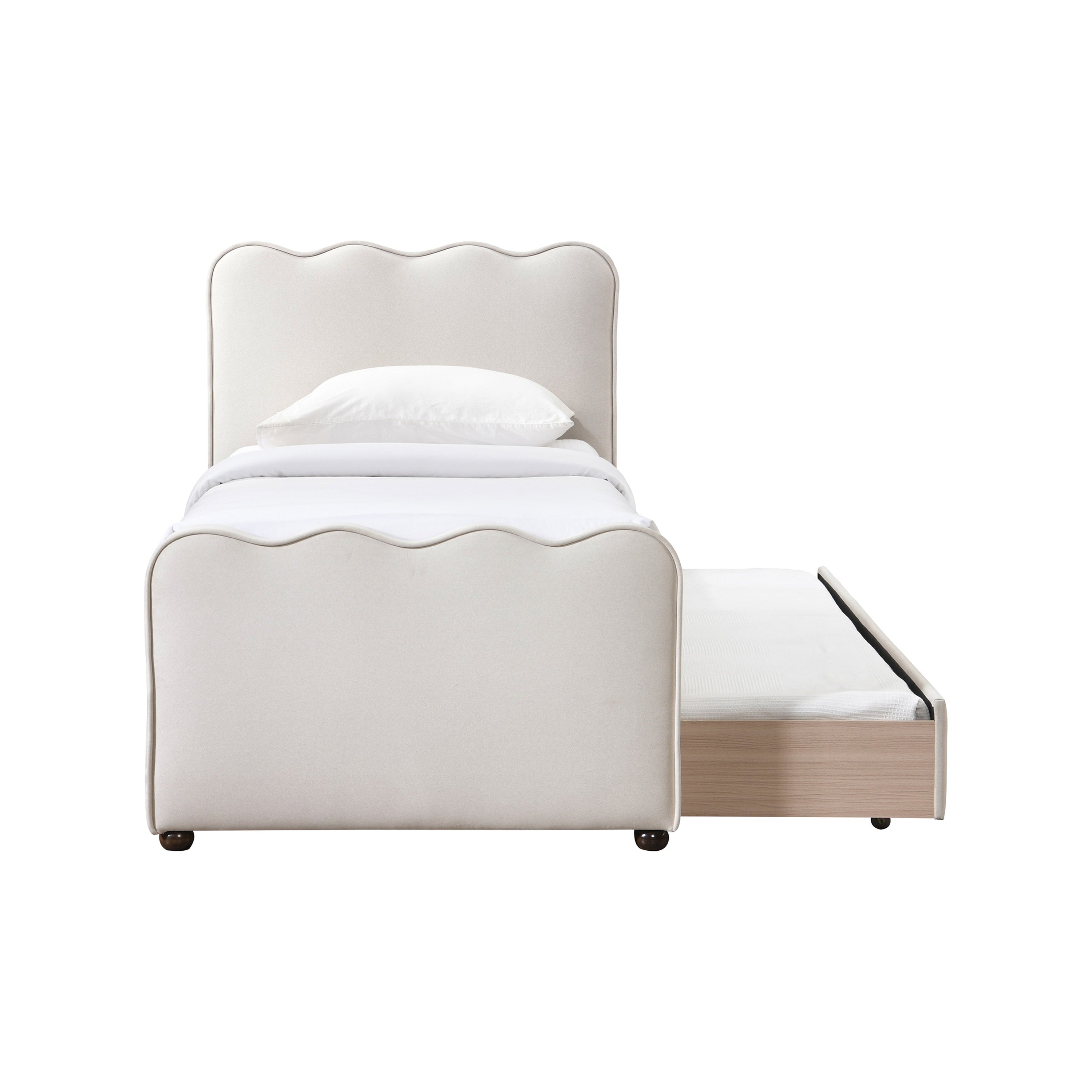 Gatz Trundle Bed - Cream 7
