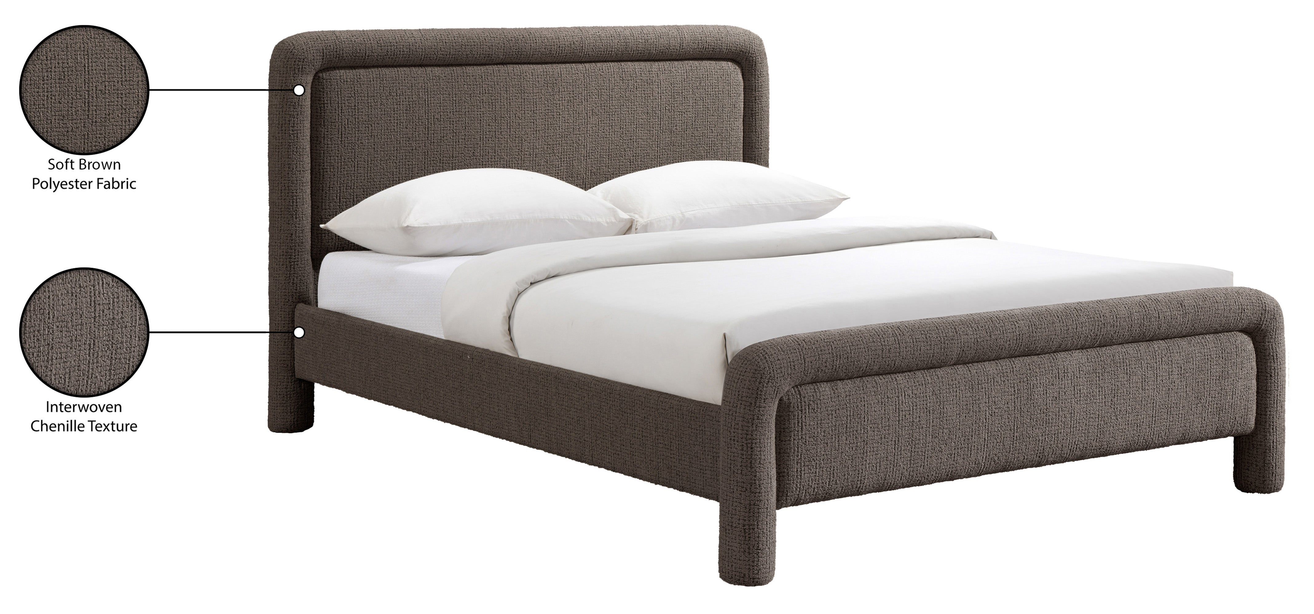 Bayler Bed - Brown 8