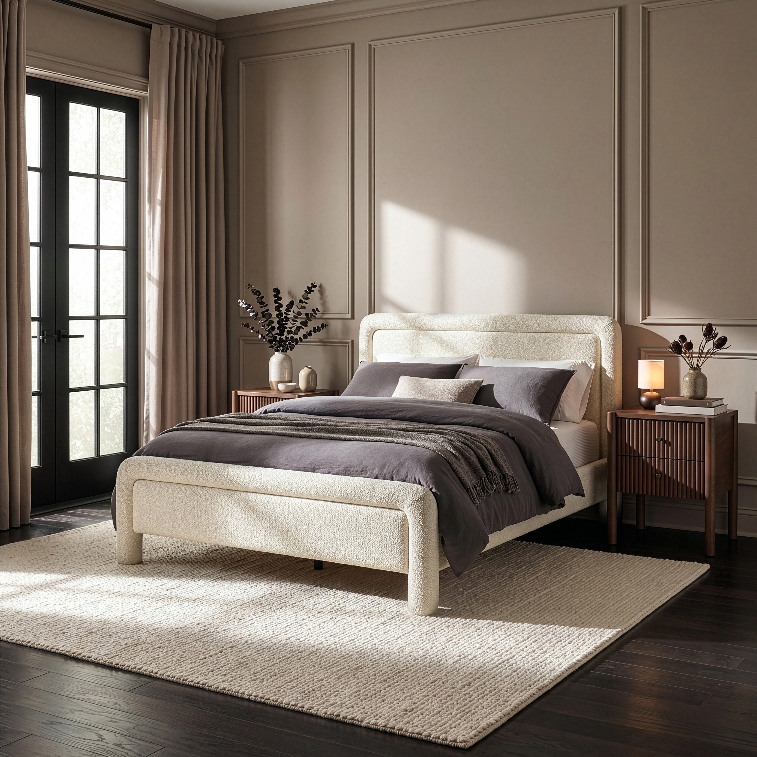 Bayler Bed - Cream 1