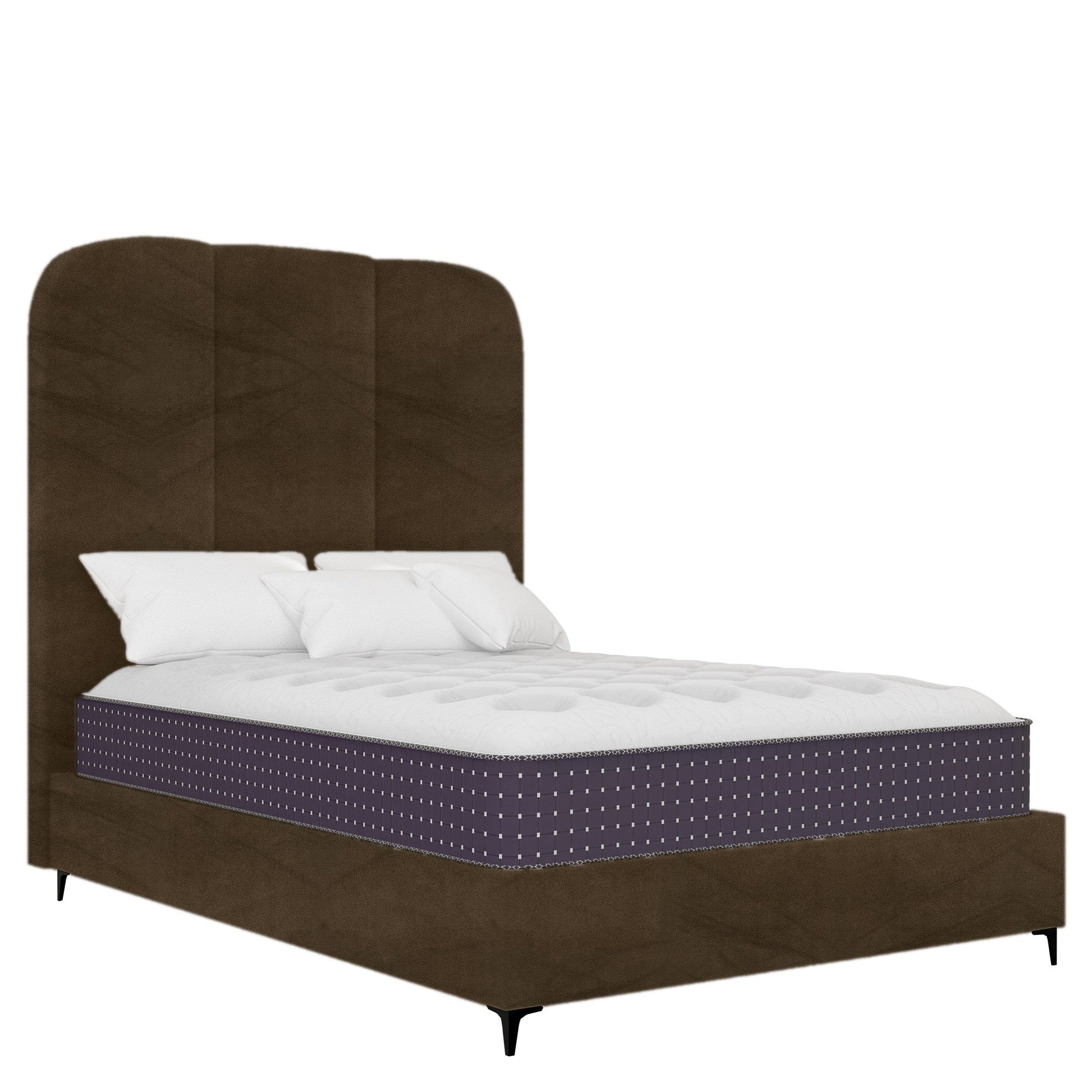 Arlington - Rounded - Brown Velvet #25
