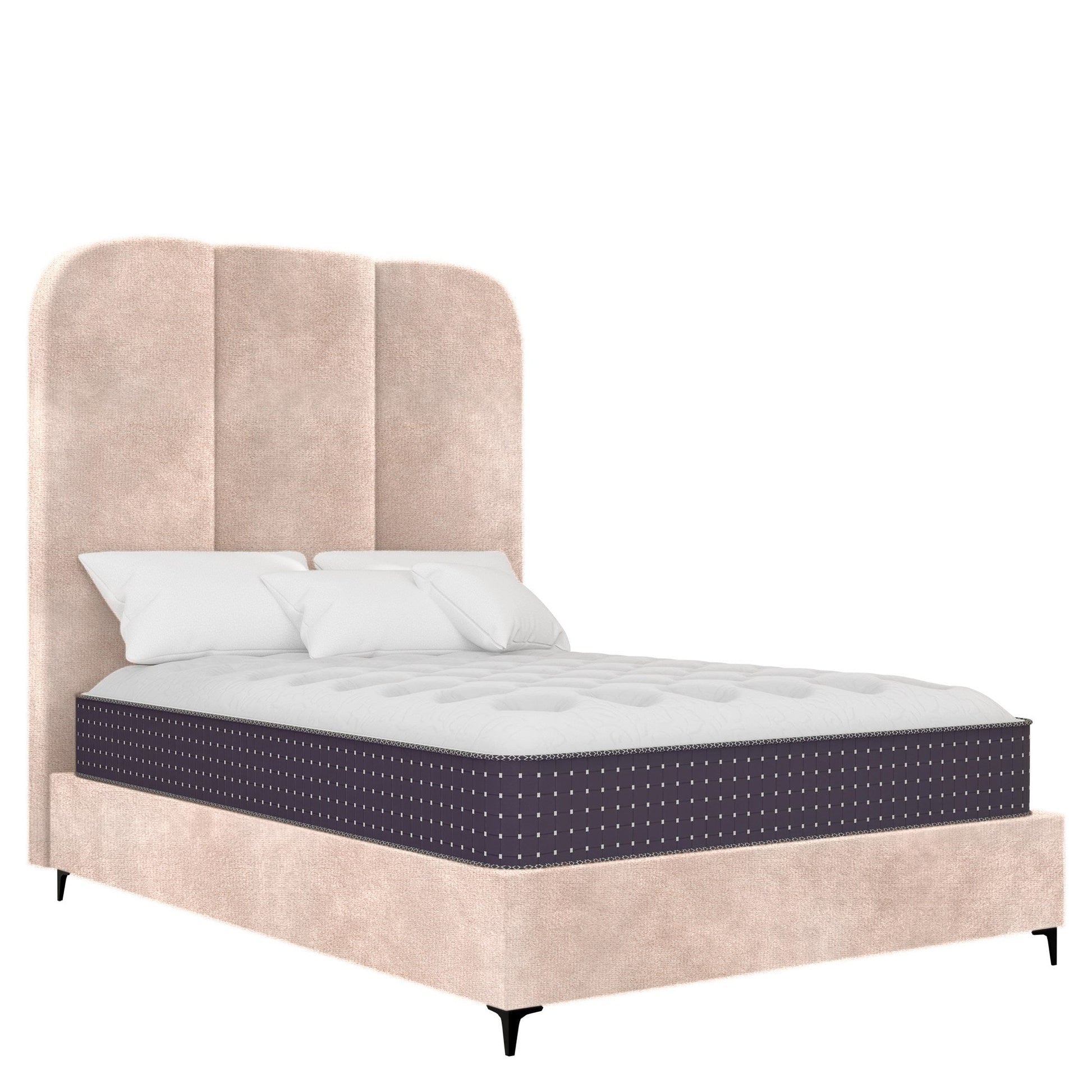 Arlington - Rounded - Light Pink Velvet #47