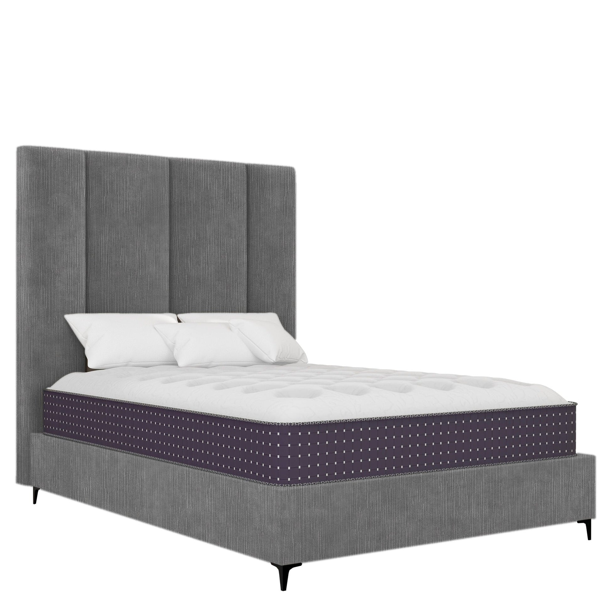 Axton - Classic - Textured Grey Velvet #34