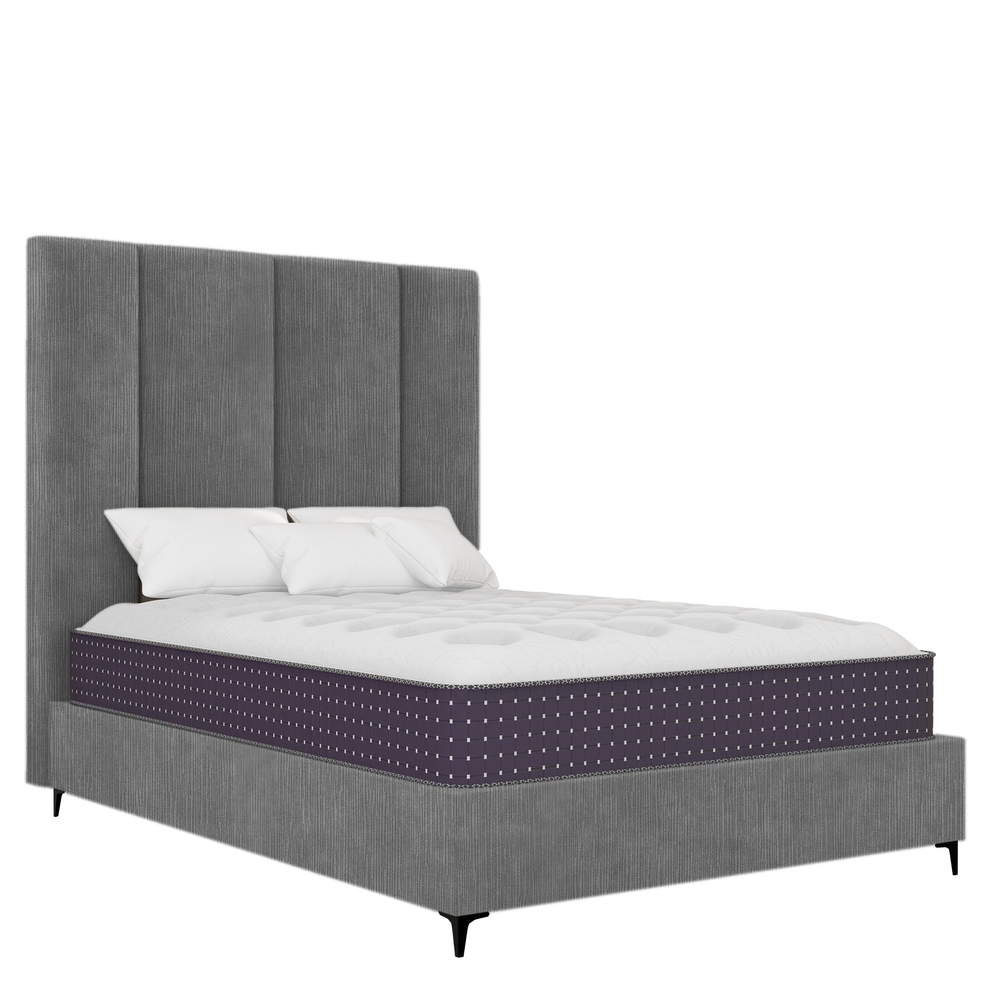 Axton - Classic - Textured Grey Velvet #34