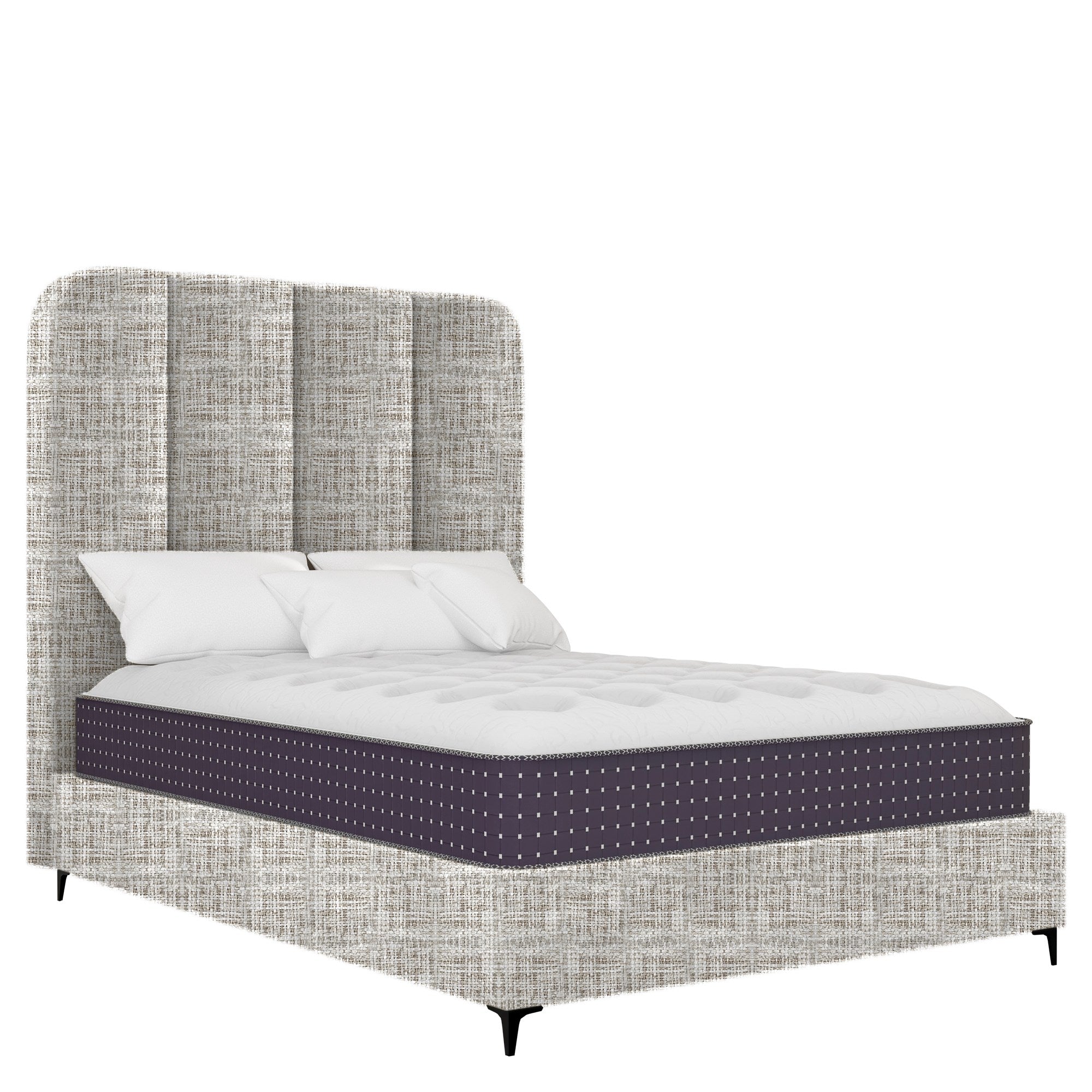 Axton - Rounded - Mosaic Silver Birch