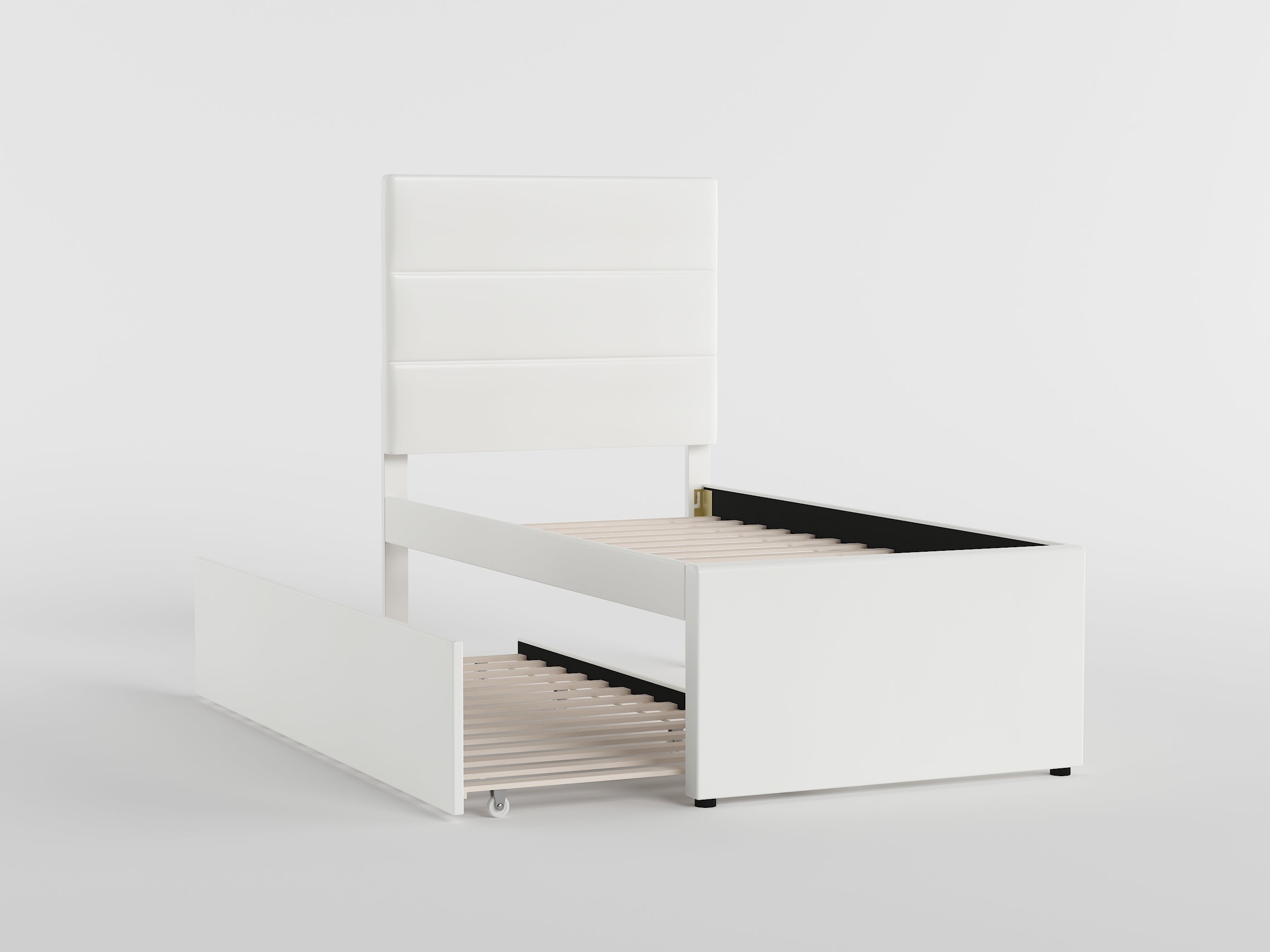 Stripe Trundle Bed