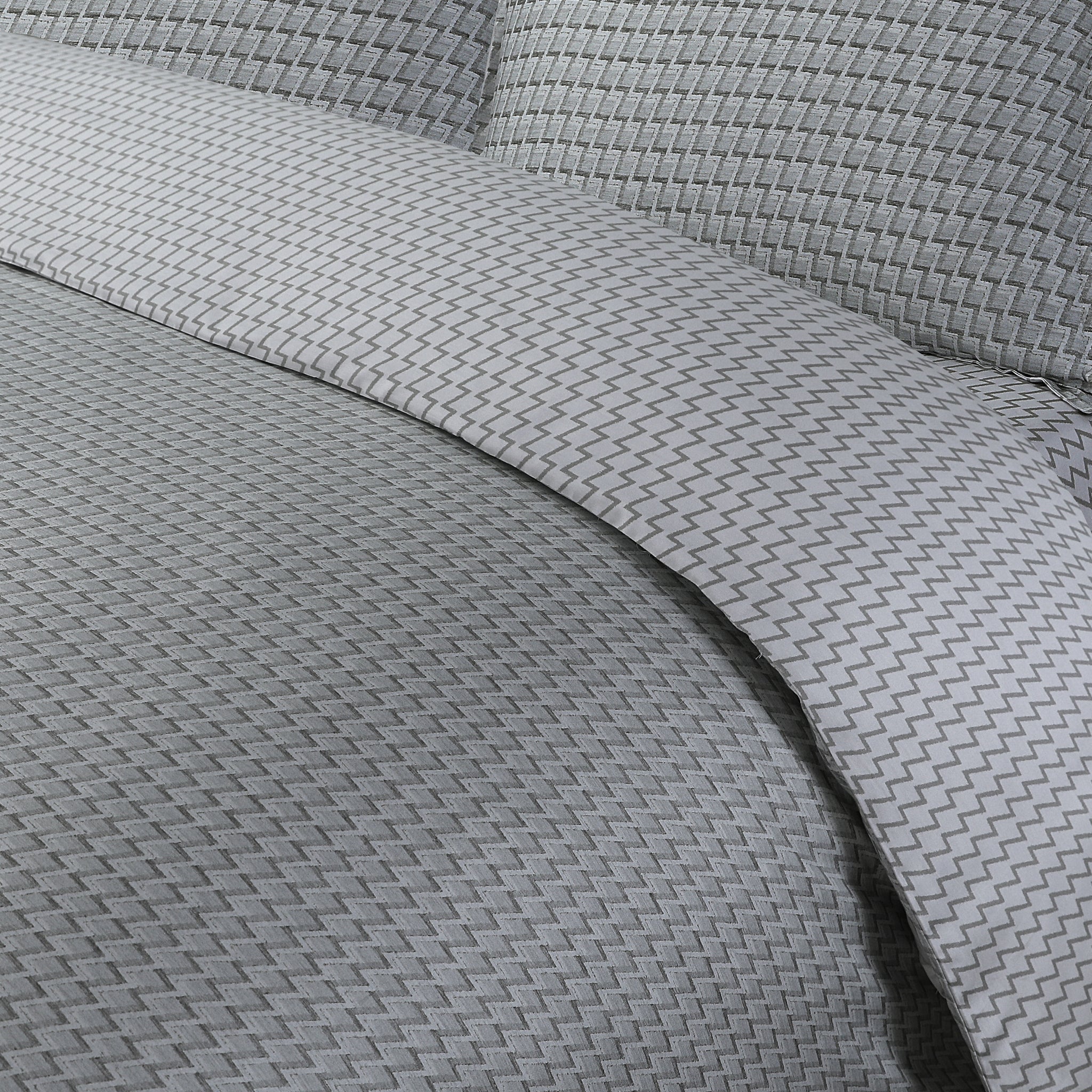 Cambridge - Gray Bed Linen Set - Gray - Full