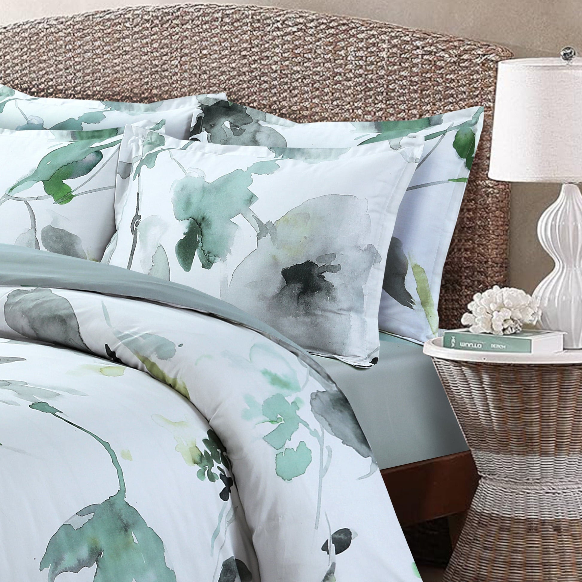 Summer Breeze Bed Linen Set - Emerald - 48" Twin