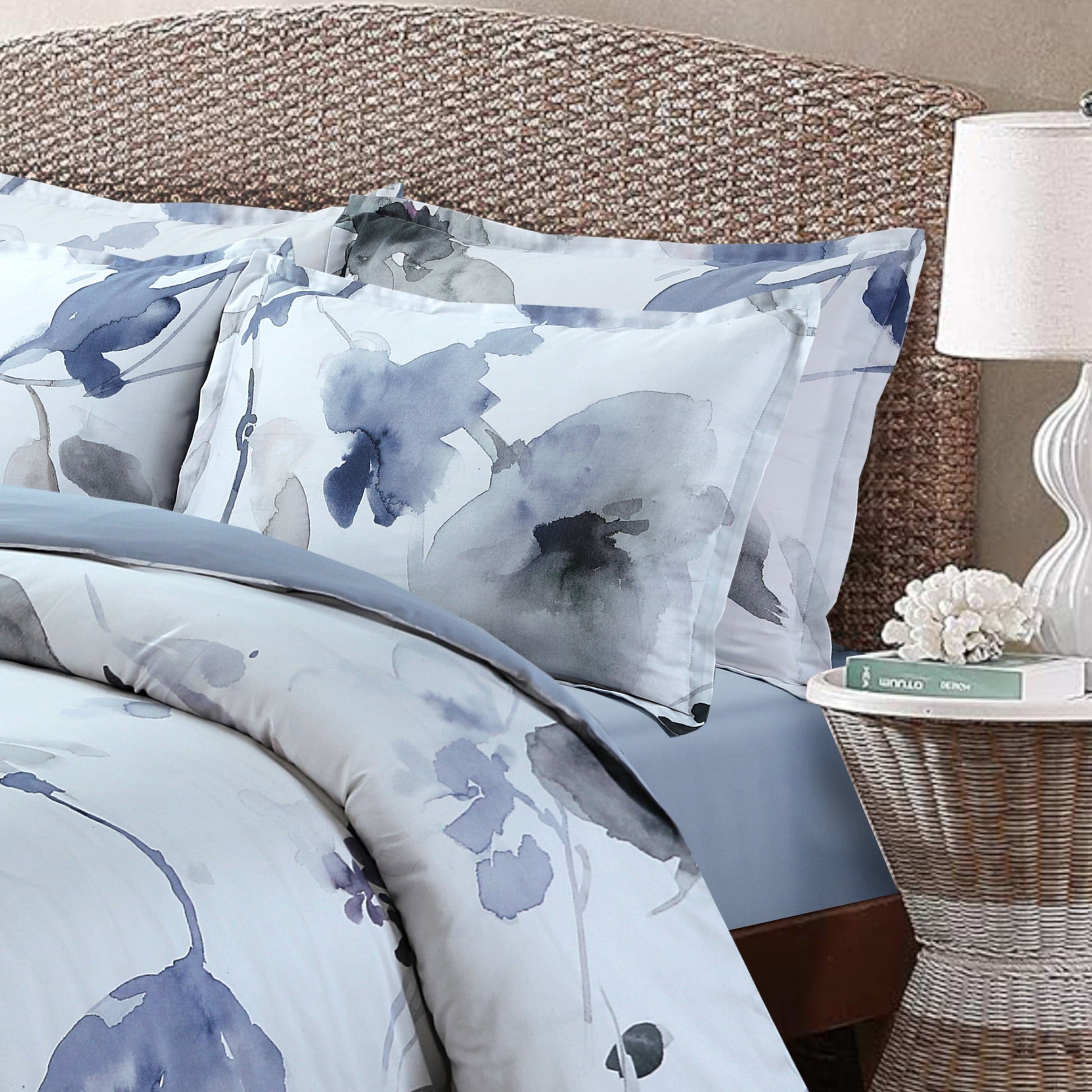 Summer Breeze Bed Linen Set - Ocean Blue - 48" Twin