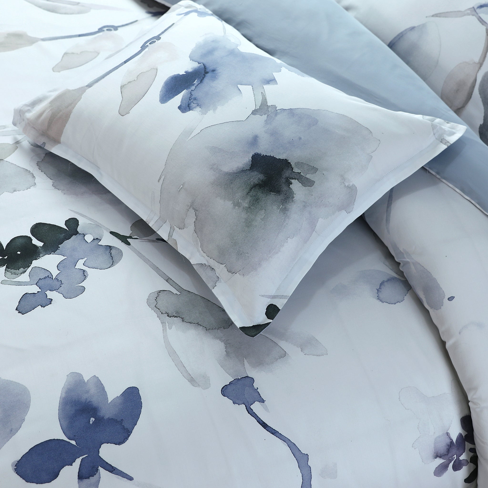Summer Breeze Bed Linen Set - Ocean Blue - Queen