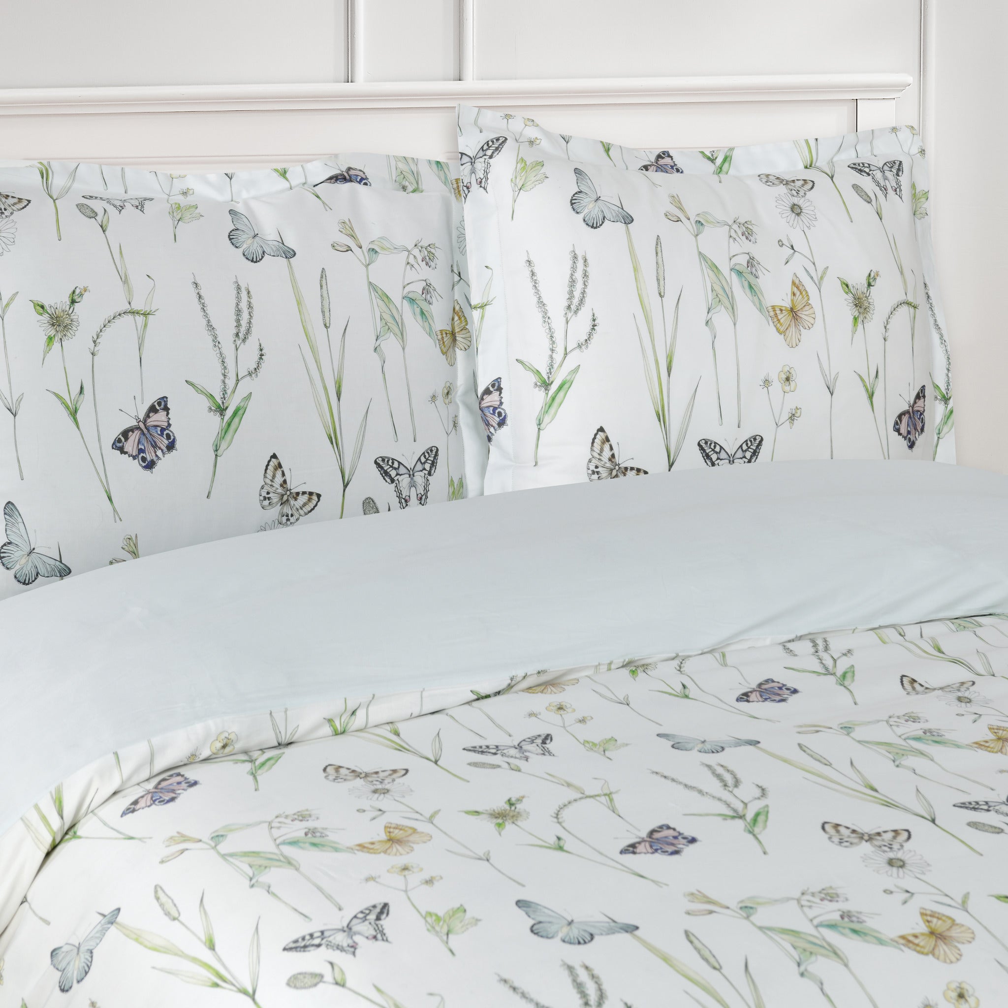 Seagate Spring - Aqua Bed Linen Set - Aqua - 48" Twin