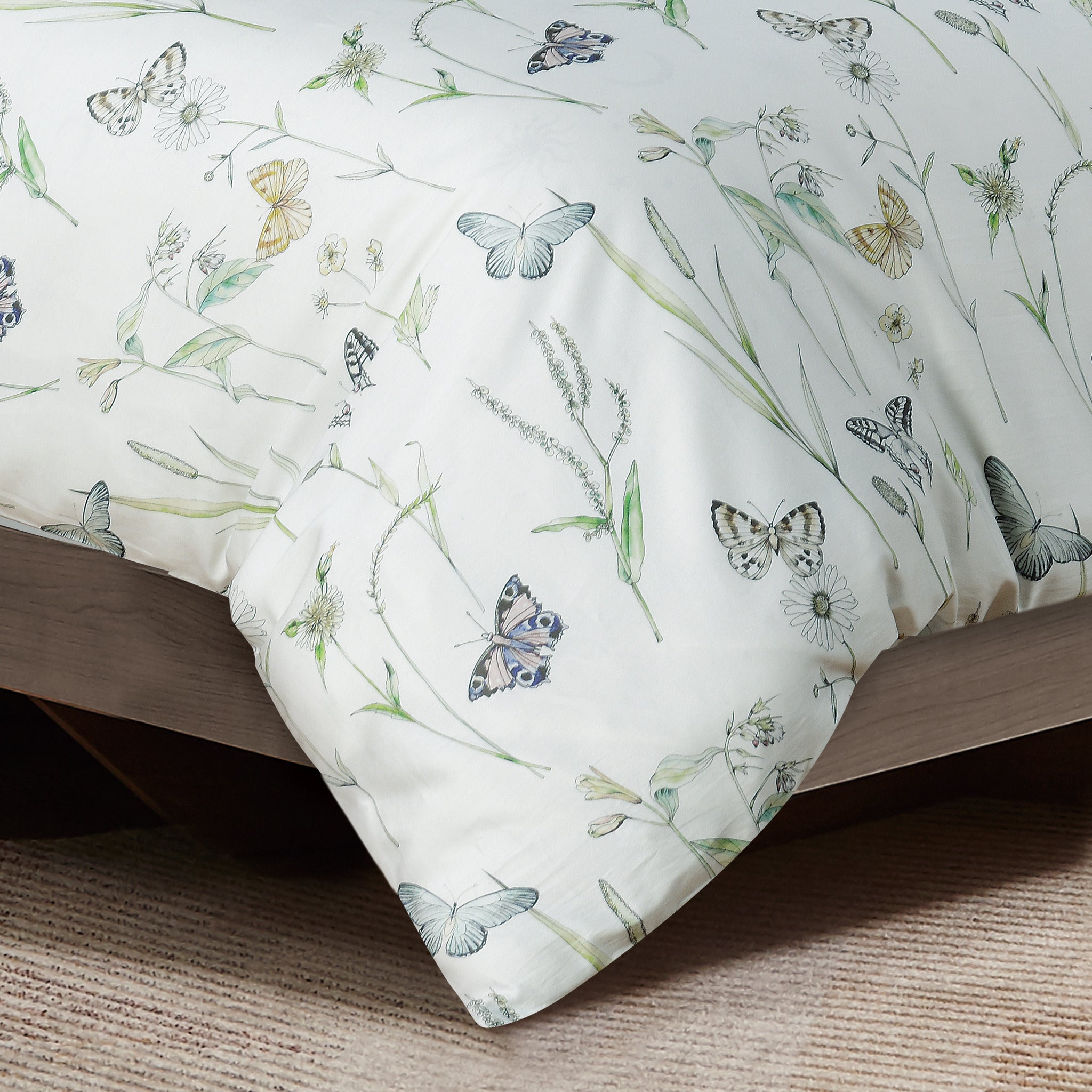 Seagate Spring - Aqua Bed Linen Set - Aqua - King