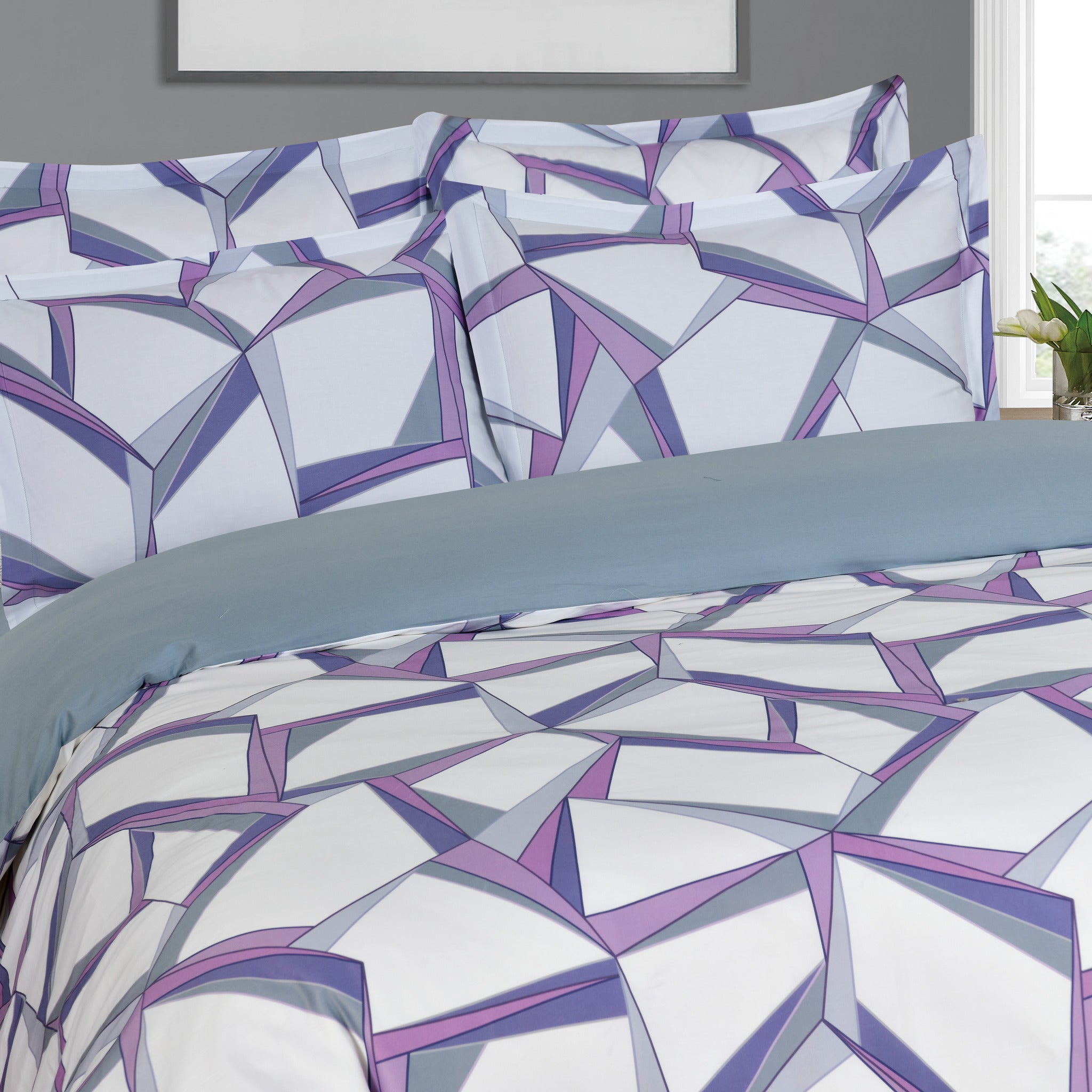 Tokyo Comfort Bed Linen Set - Mauve - 48" Full